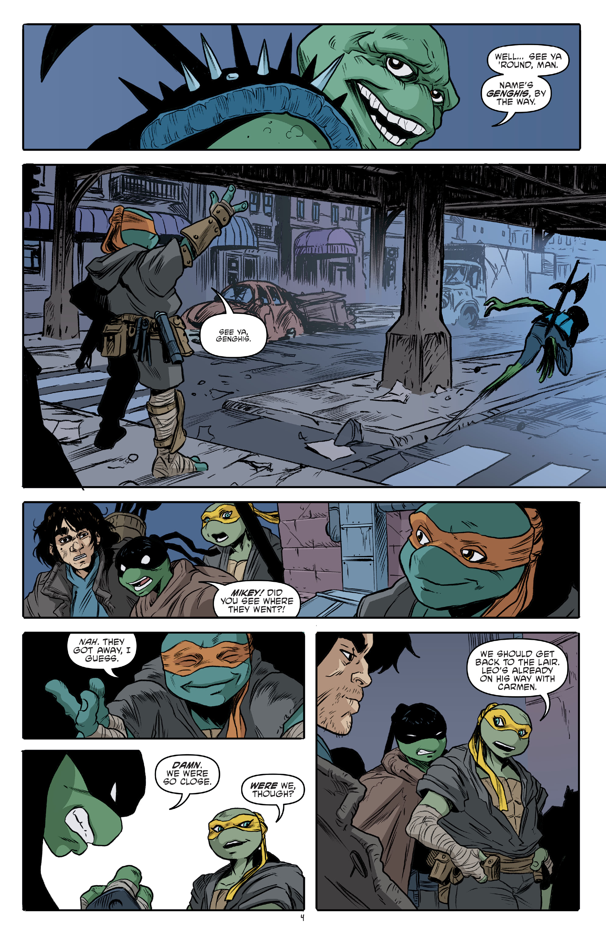 Read Teenage Mutant Ninja Turtles (2011) EN Manga Online
