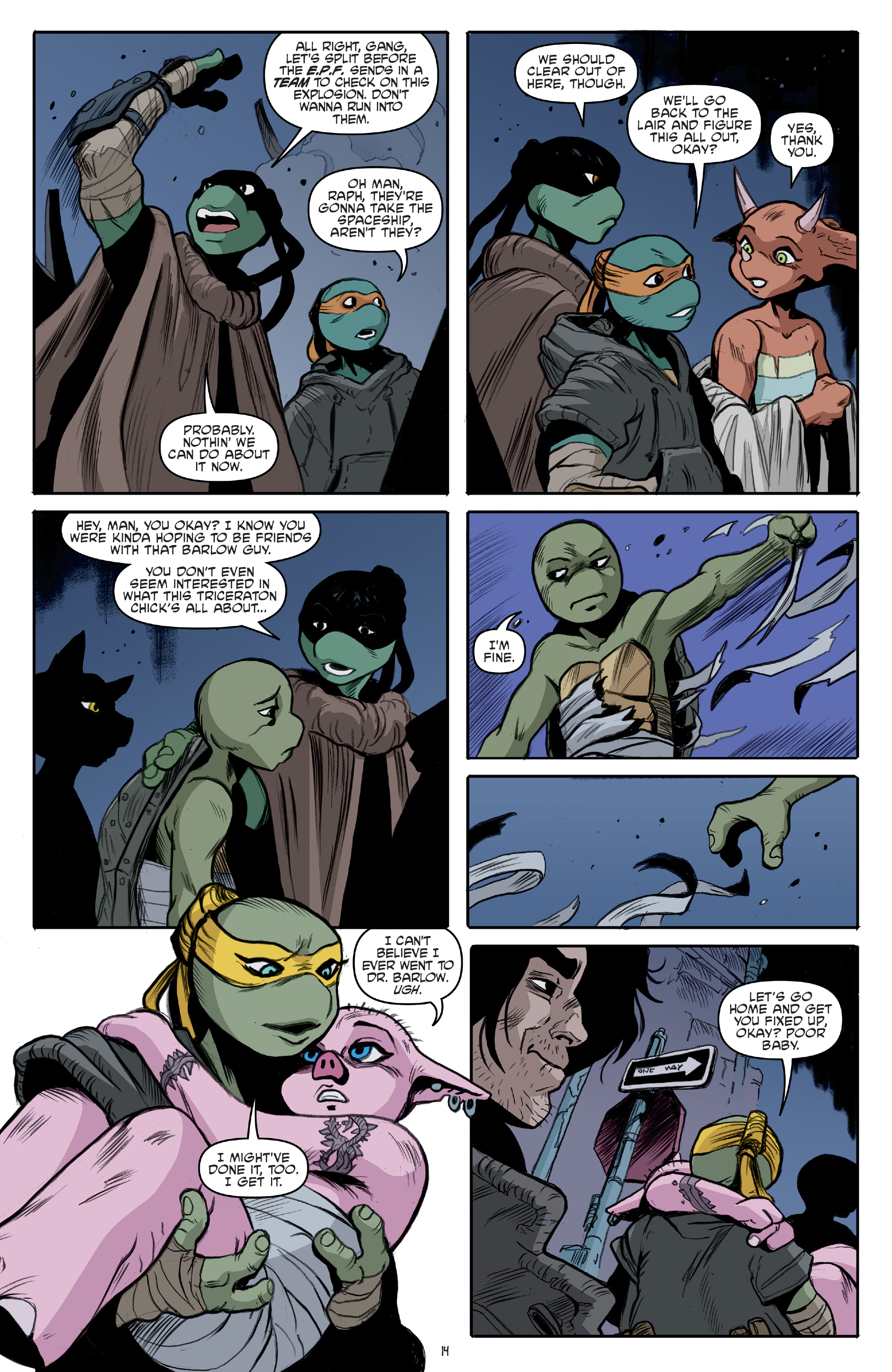 Read Teenage Mutant Ninja Turtles (2011) EN Manga Online
