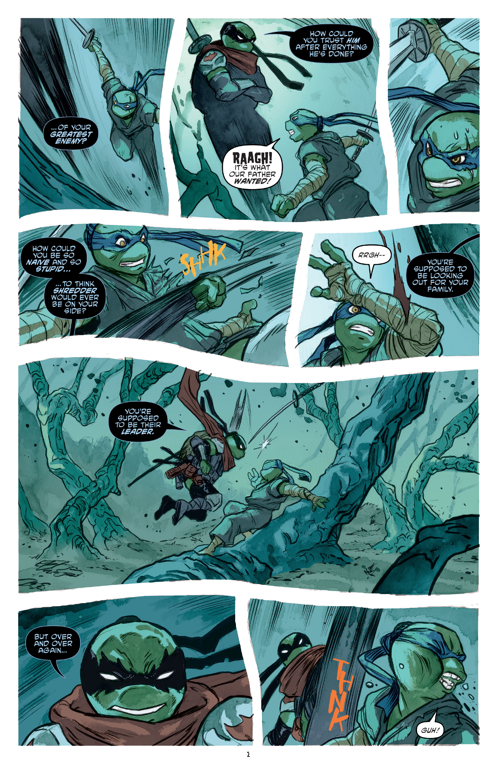 Read Teenage Mutant Ninja Turtles (2011) EN Manga Online