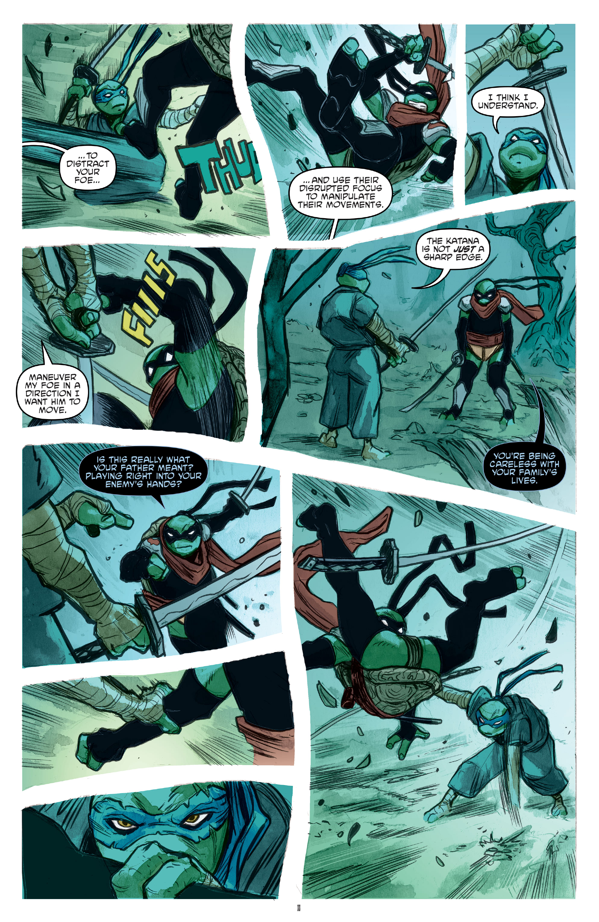 Read Teenage Mutant Ninja Turtles (2011) EN Manga Online