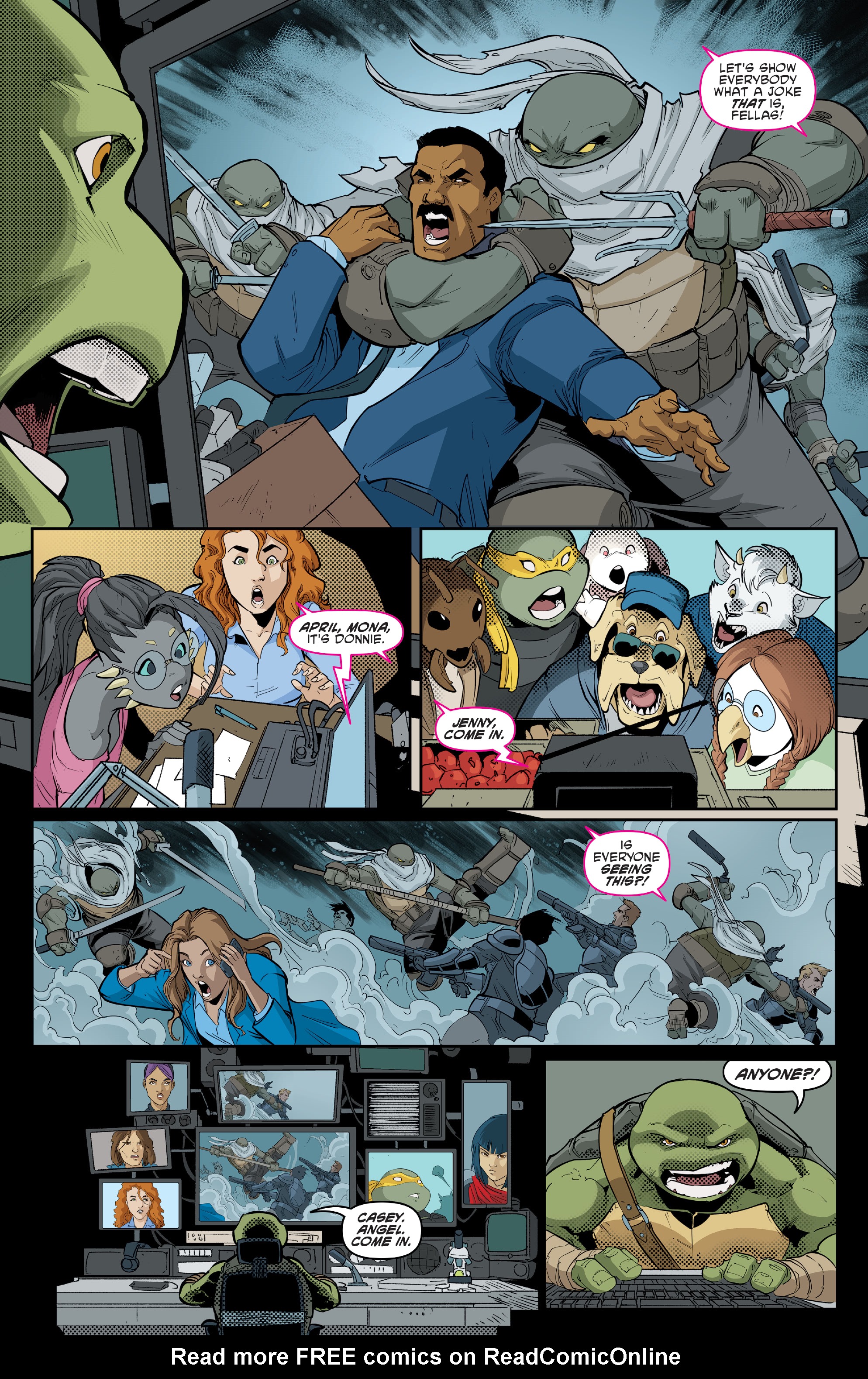 Read Teenage Mutant Ninja Turtles (2011) EN Manga Online
