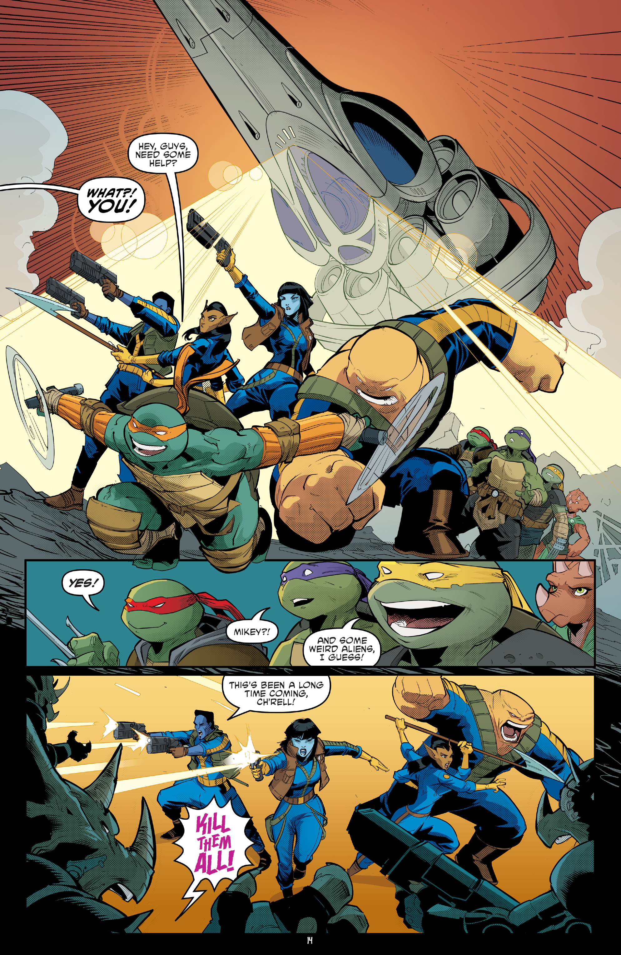 Read Teenage Mutant Ninja Turtles (2011) EN Manga Online