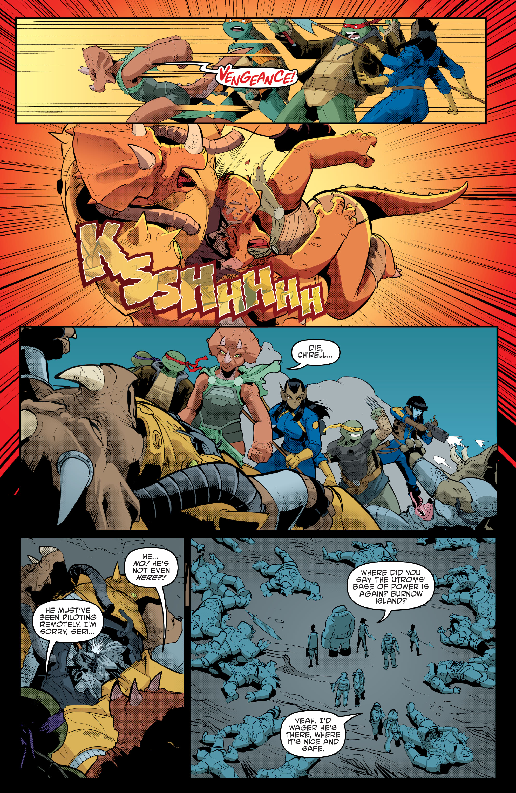 Read Teenage Mutant Ninja Turtles (2011) EN Manga Online
