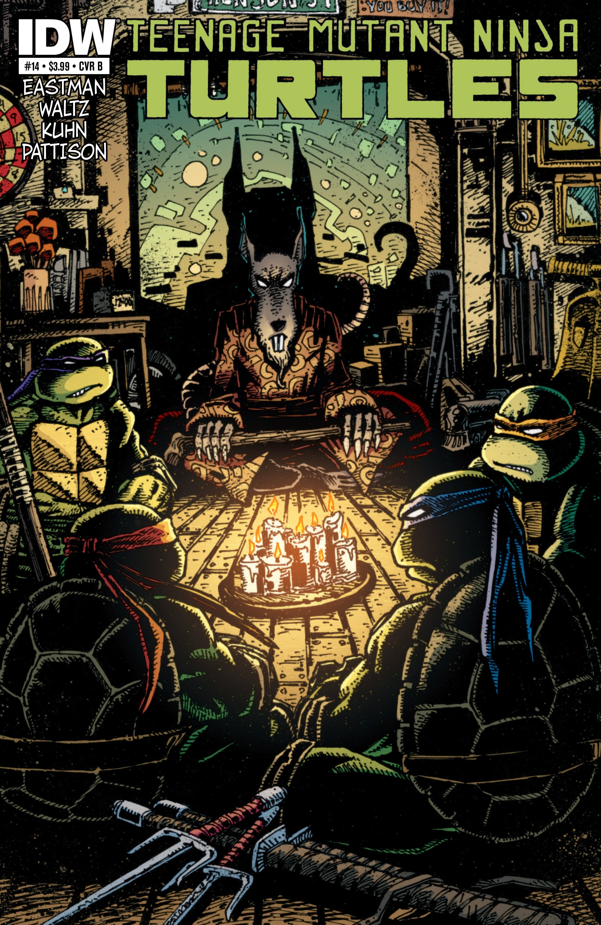 Read Teenage Mutant Ninja Turtles (2011) EN Manga Online