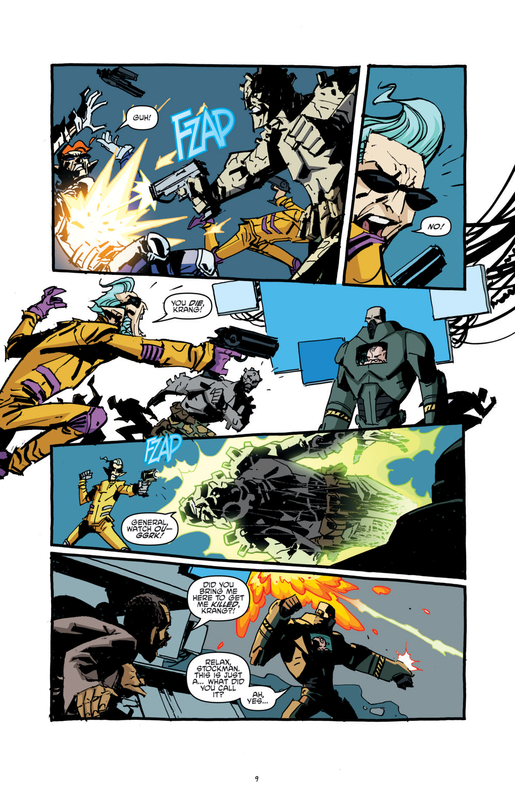 Read Teenage Mutant Ninja Turtles (2011) EN Manga Online