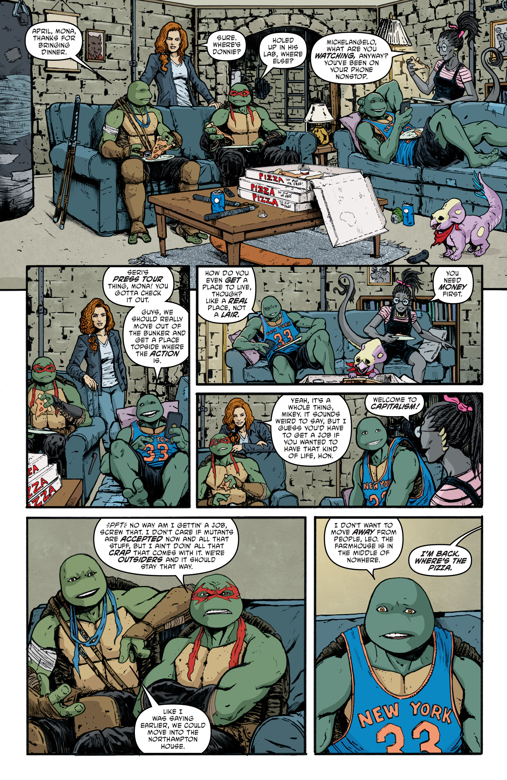 Read Teenage Mutant Ninja Turtles (2011) EN Manga Online