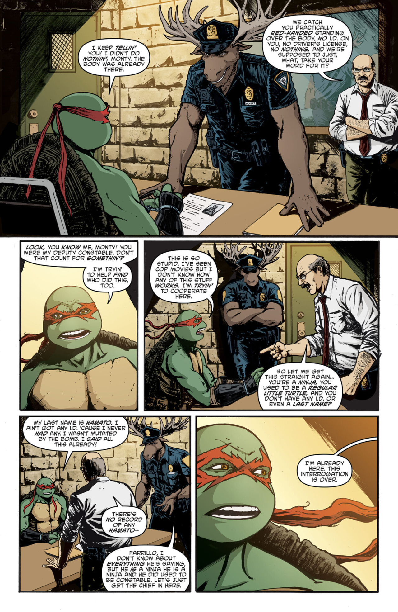 Read Teenage Mutant Ninja Turtles (2011) EN Manga Online