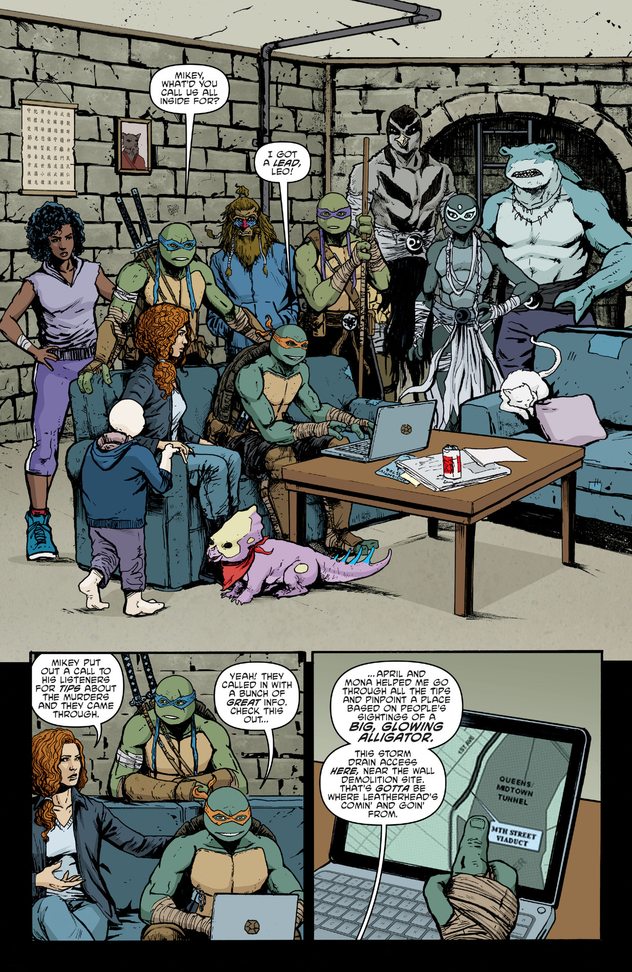 Read Teenage Mutant Ninja Turtles (2011) EN Manga Online