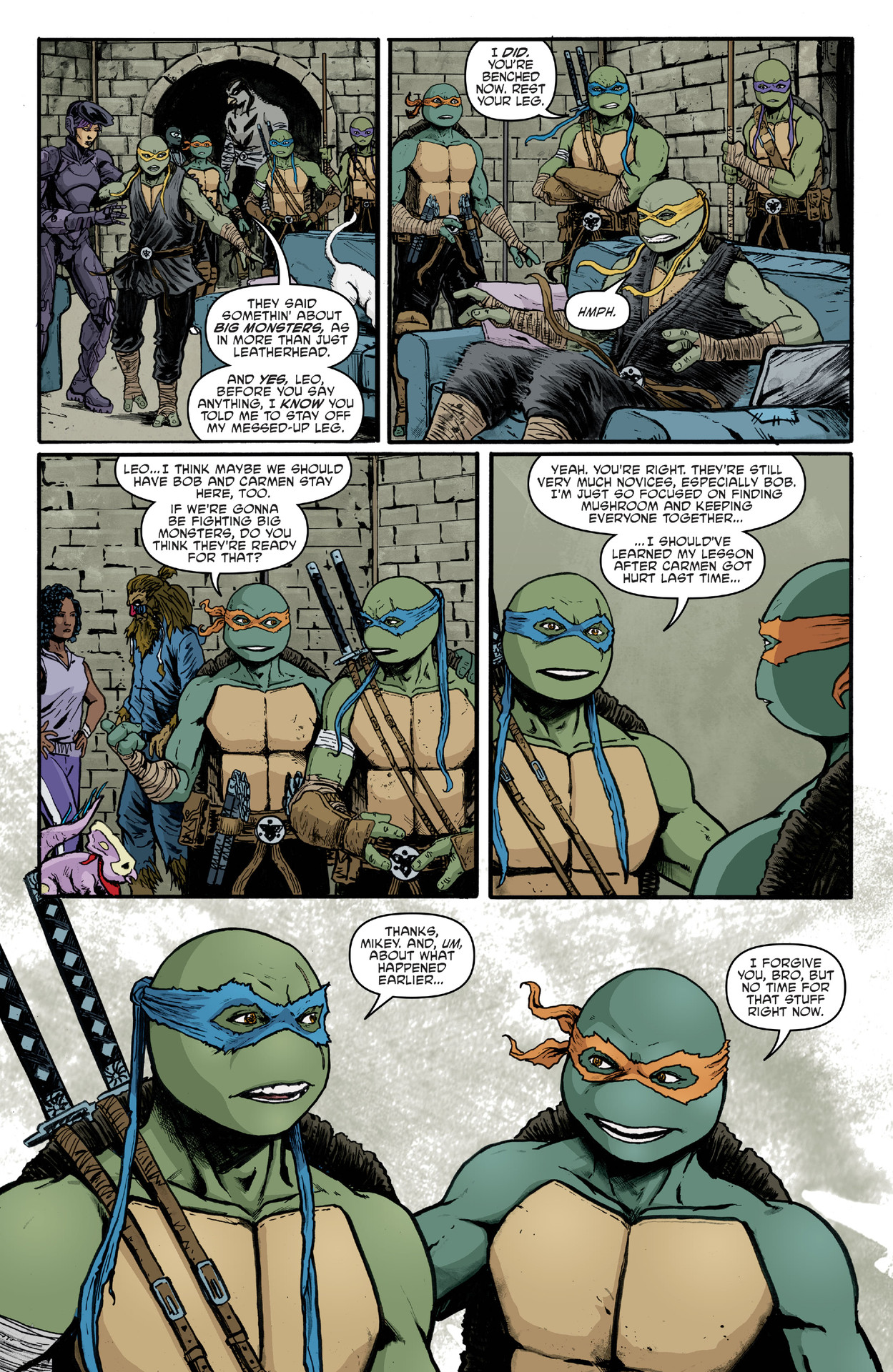 Read Teenage Mutant Ninja Turtles (2011) EN Manga Online