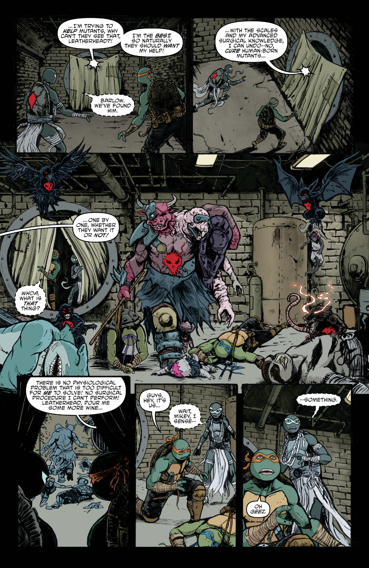 Read Teenage Mutant Ninja Turtles (2011) EN Manga Online