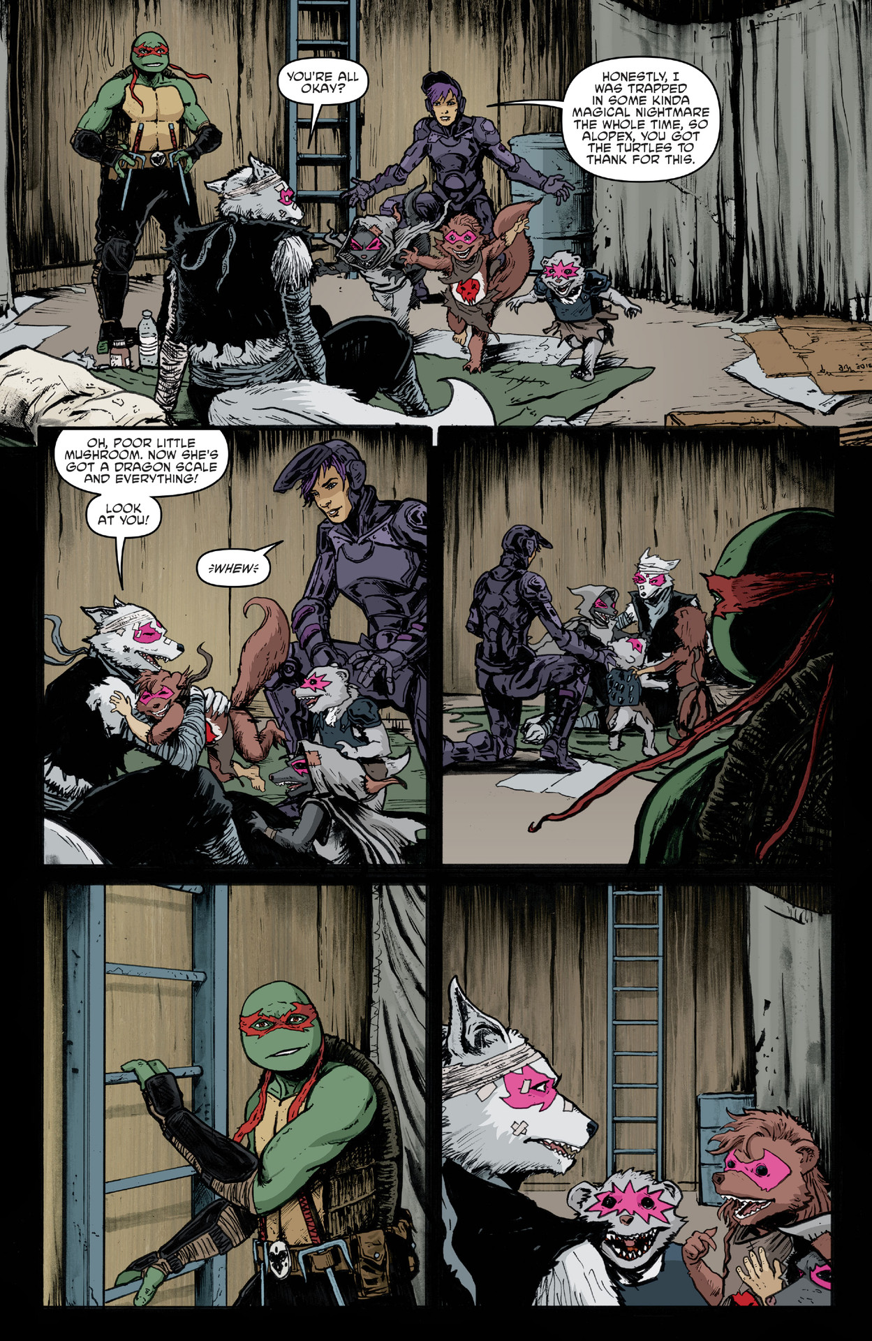 Read Teenage Mutant Ninja Turtles (2011) EN Manga Online