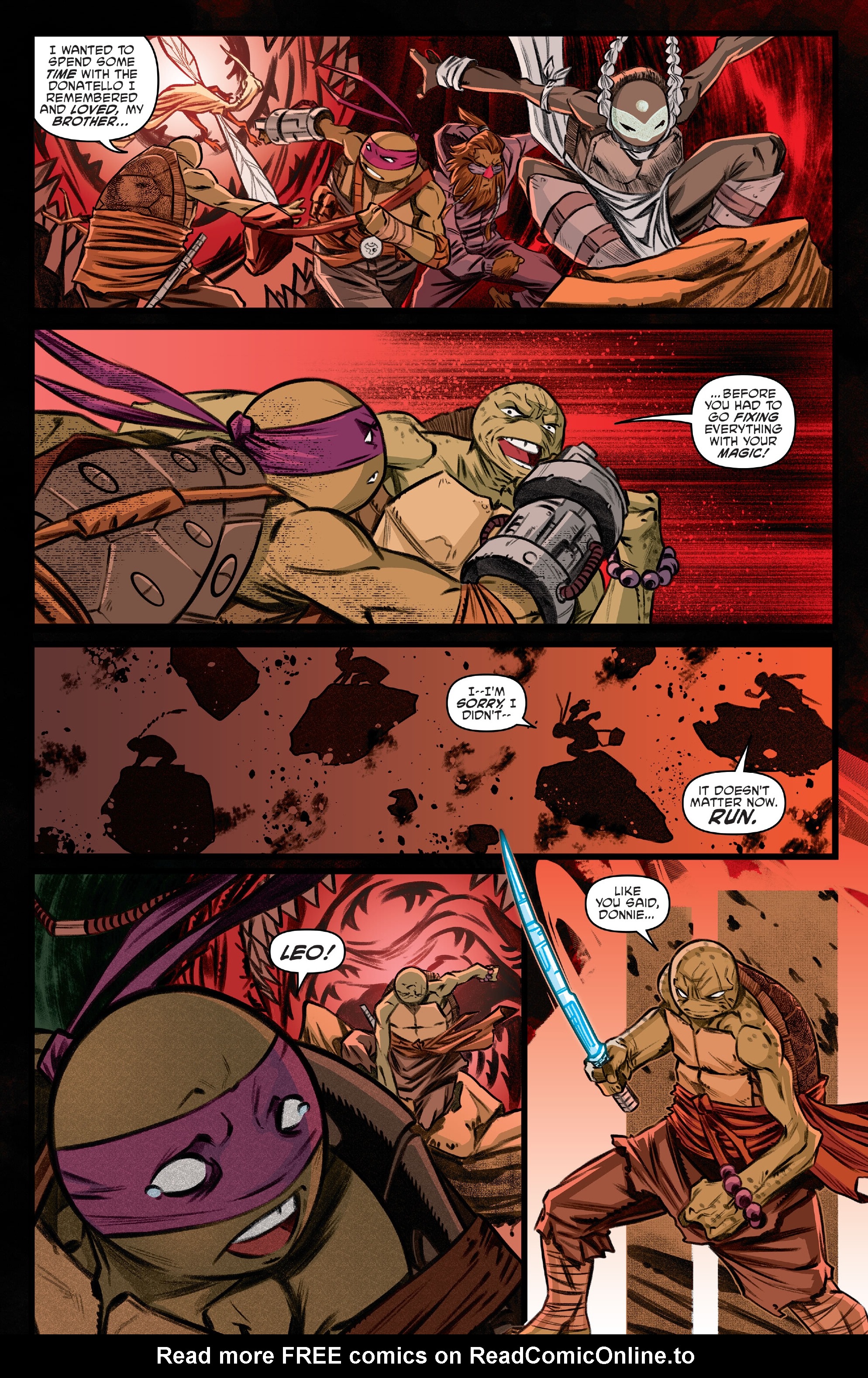 Read Teenage Mutant Ninja Turtles (2011) EN Manga Online