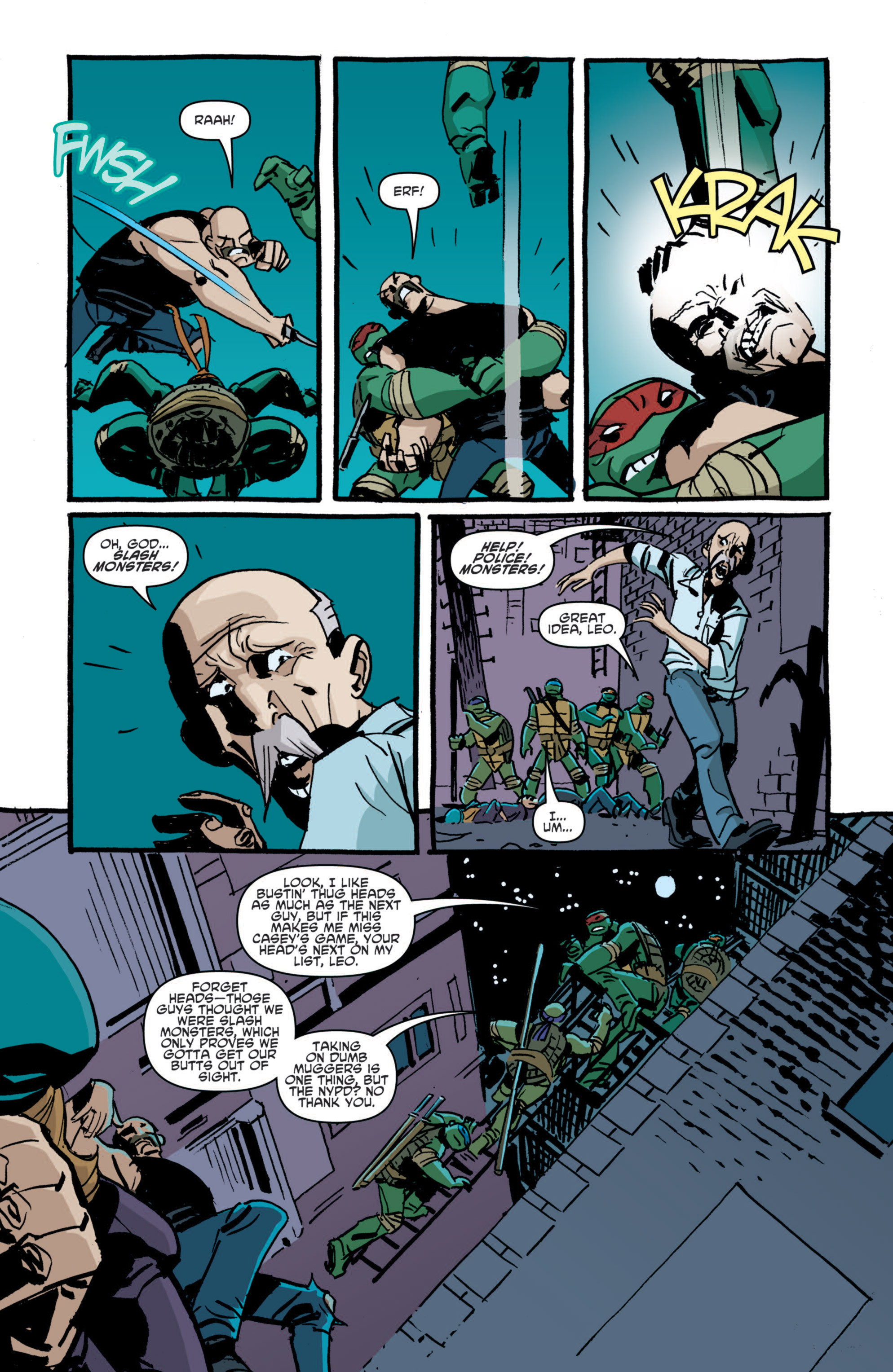 Read Teenage Mutant Ninja Turtles (2011) EN Manga Online