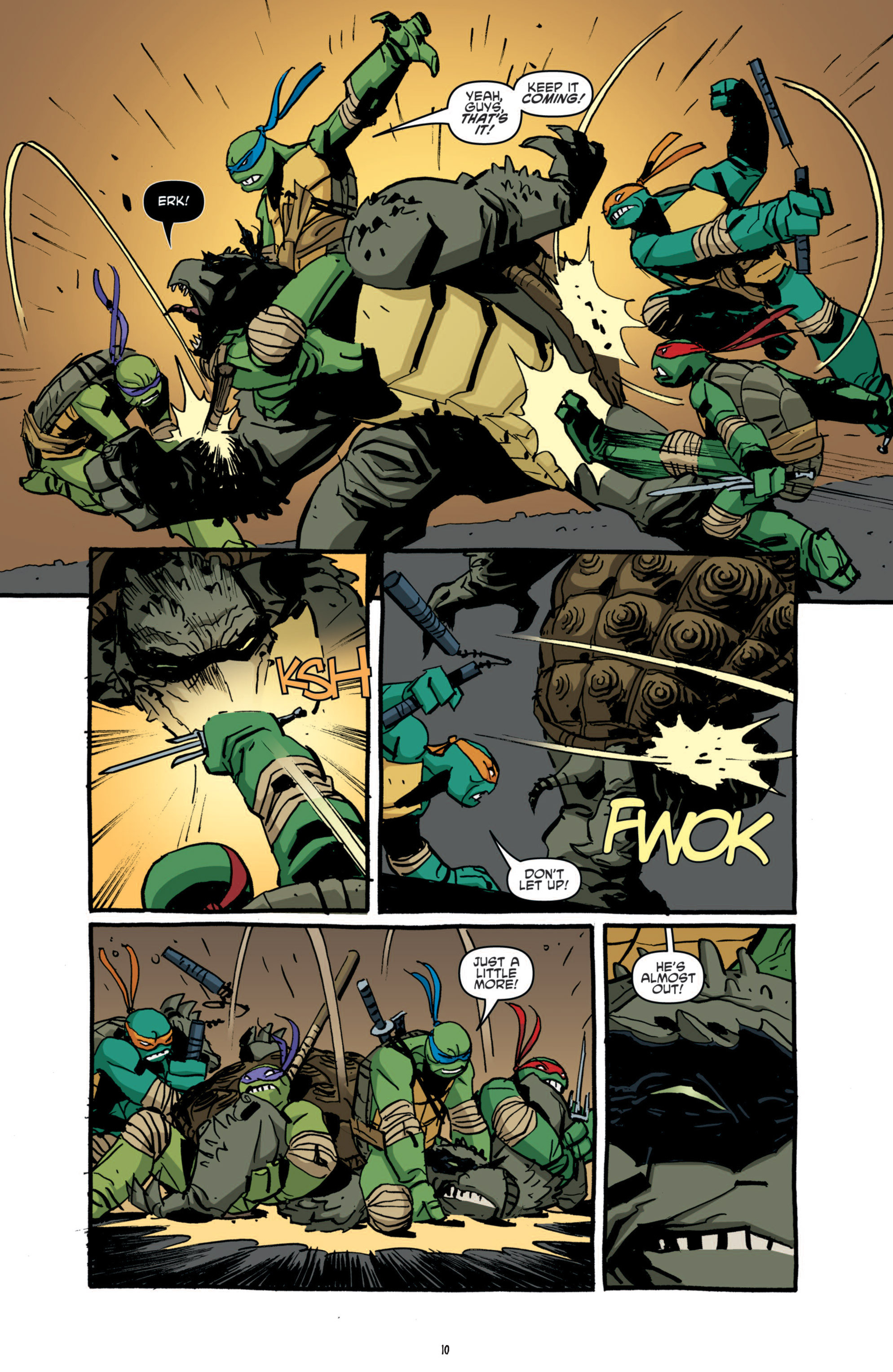 Read Teenage Mutant Ninja Turtles (2011) EN Manga Online