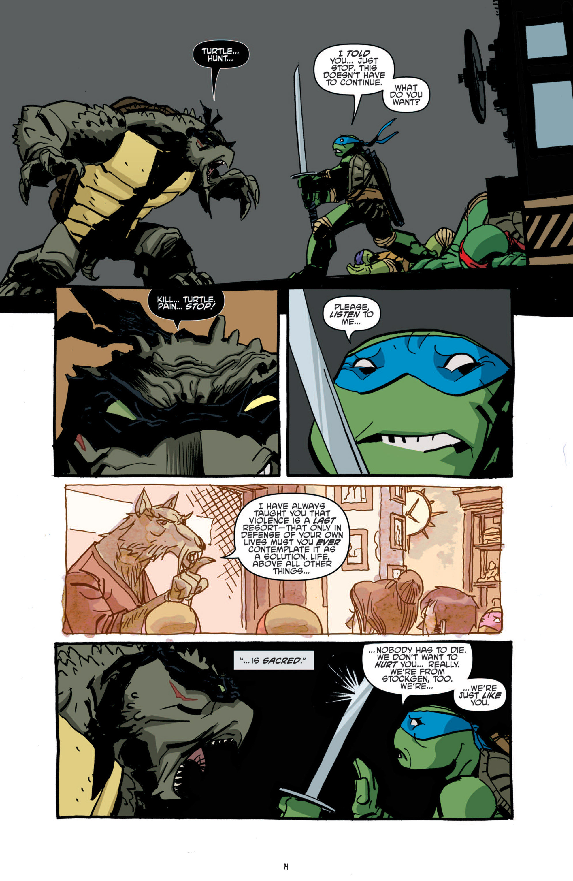 Read Teenage Mutant Ninja Turtles (2011) EN Manga Online