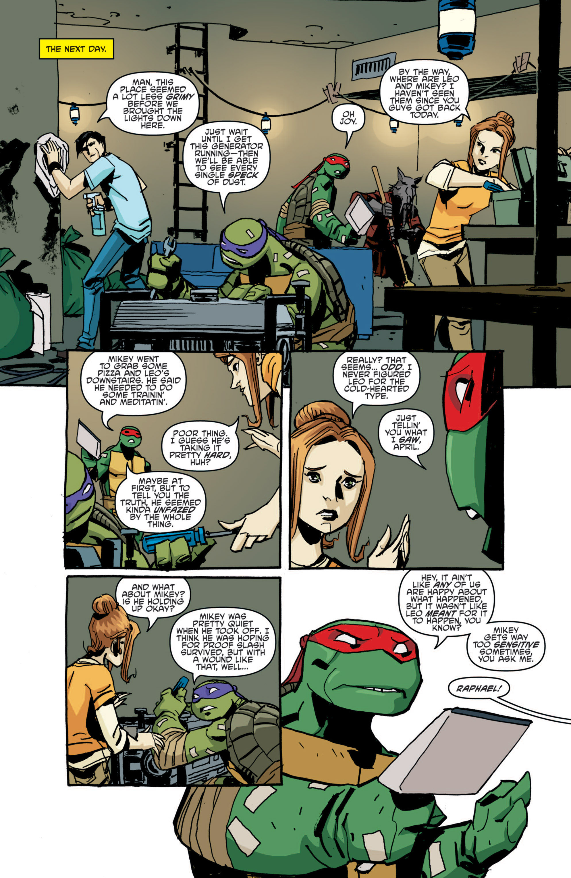 Read Teenage Mutant Ninja Turtles (2011) EN Manga Online