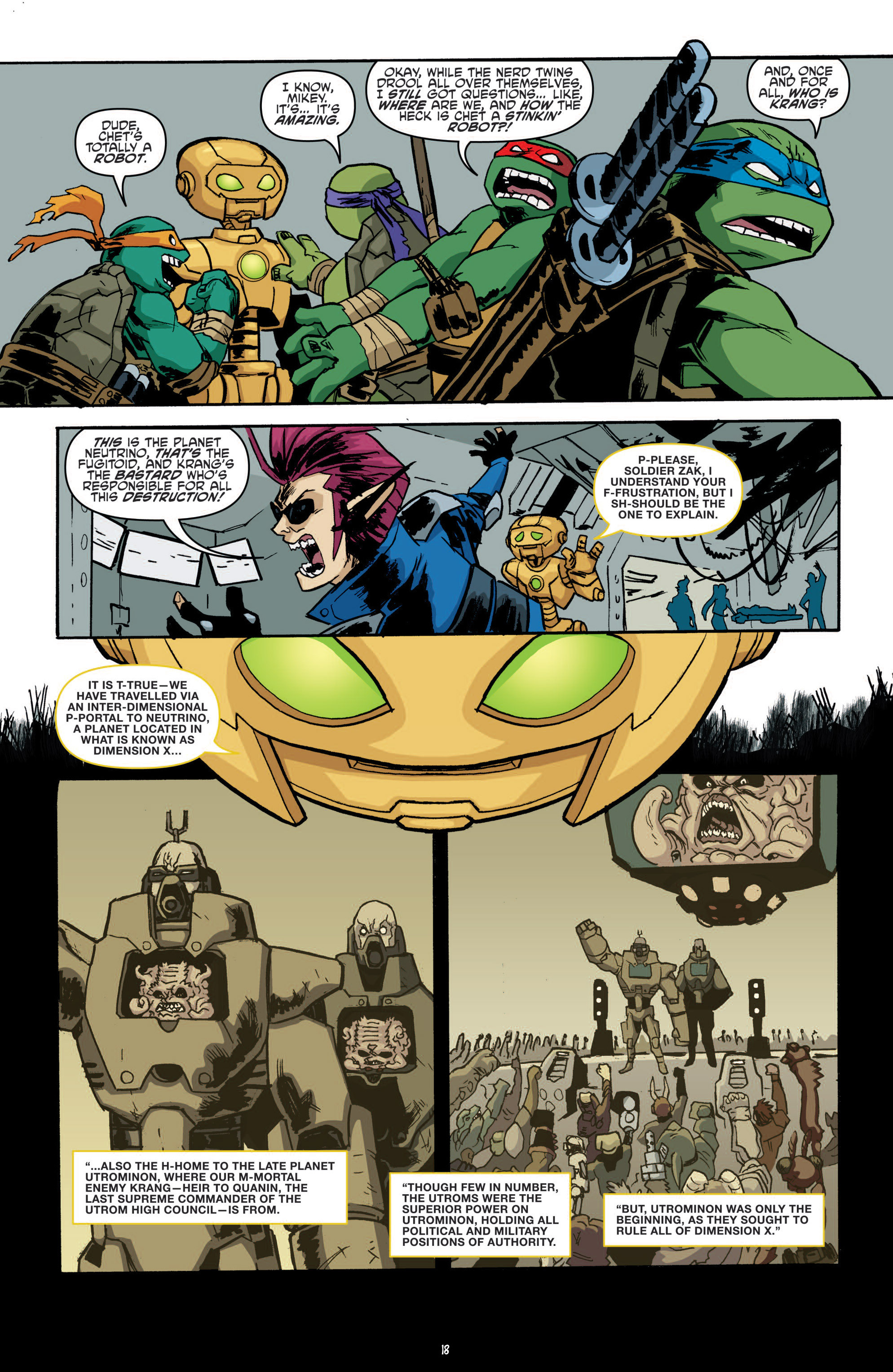 Read Teenage Mutant Ninja Turtles (2011) EN Manga Online
