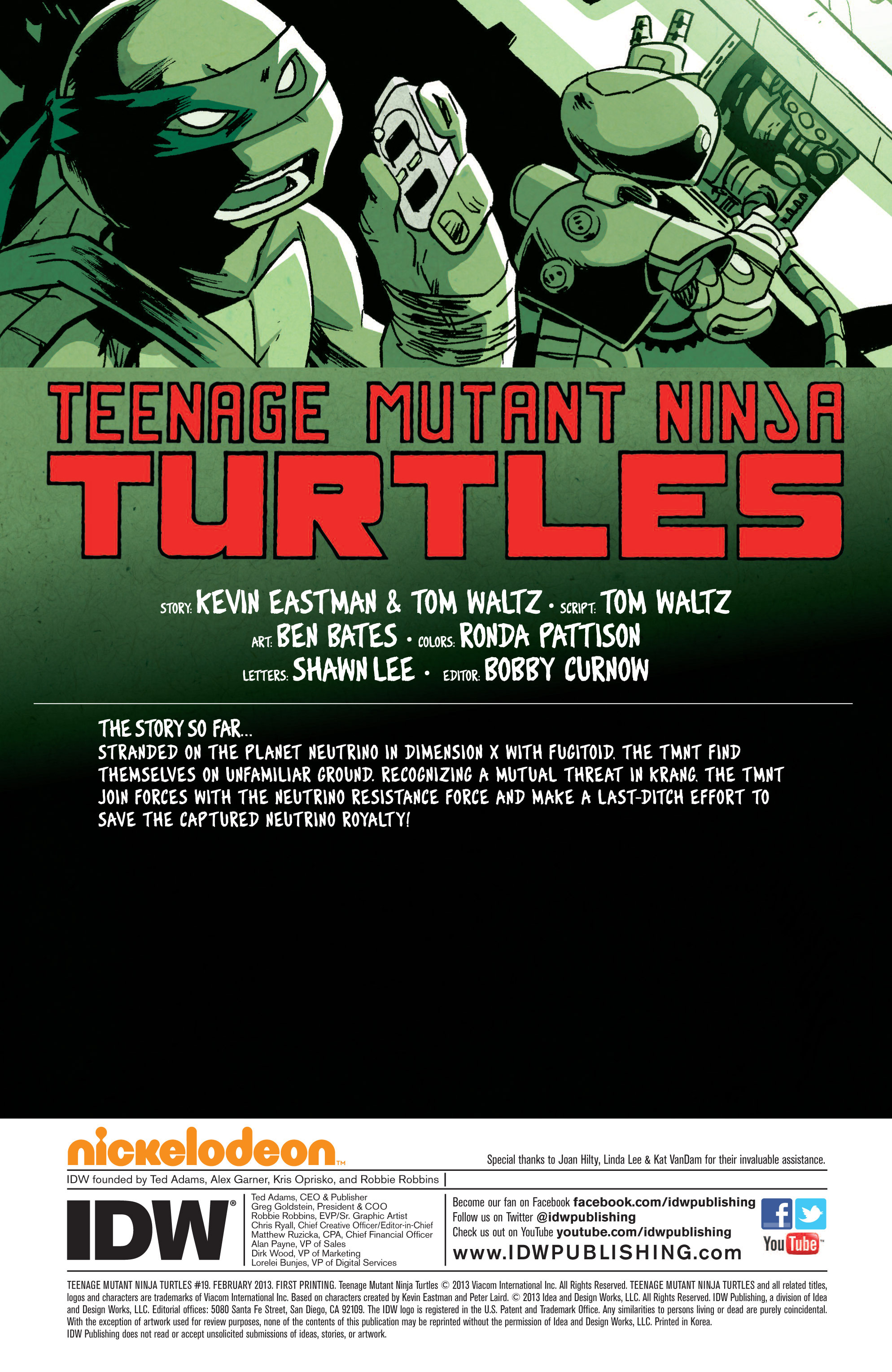 Read Teenage Mutant Ninja Turtles (2011) EN Manga Online