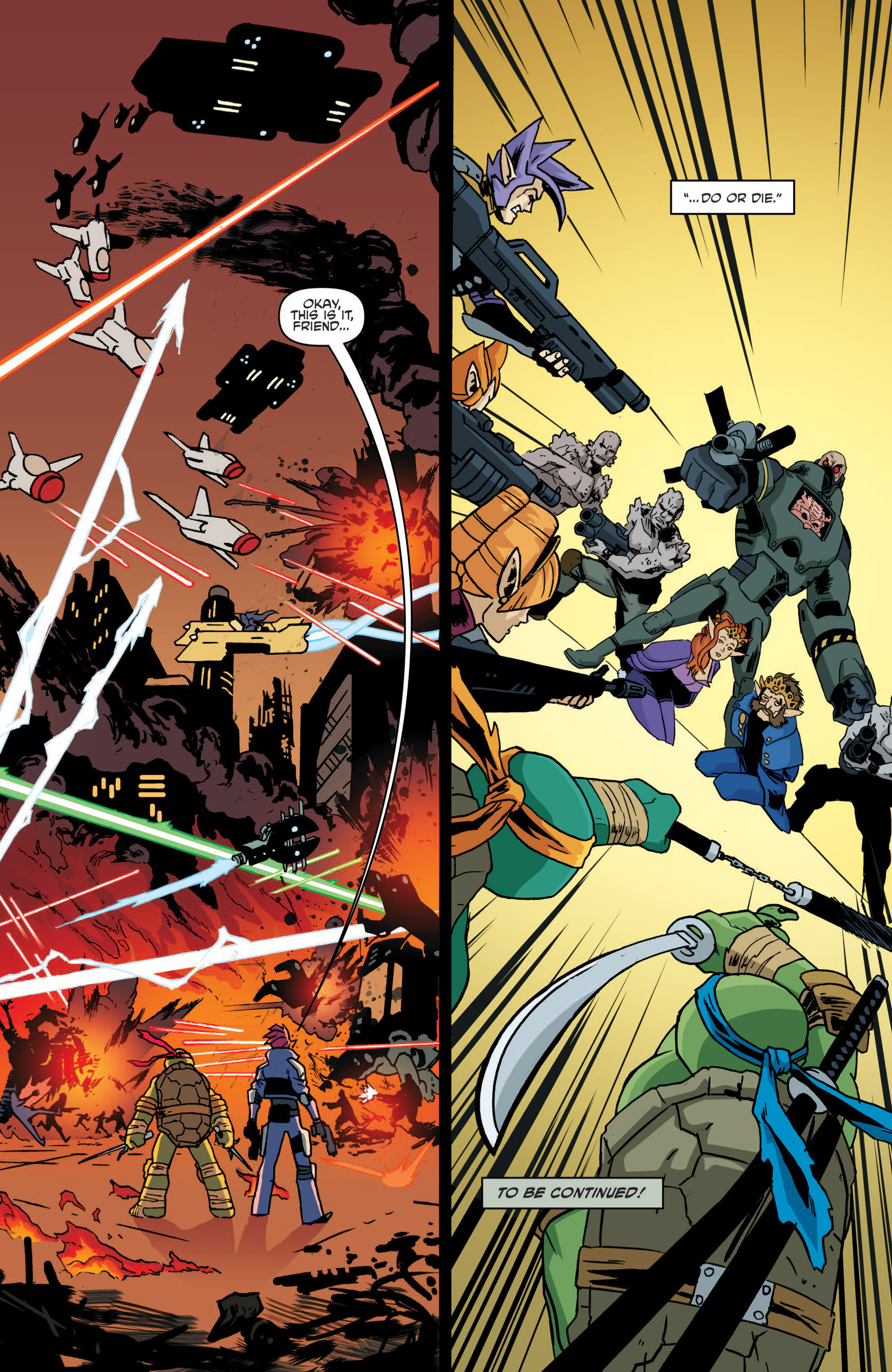 Read Teenage Mutant Ninja Turtles (2011) EN Manga Online