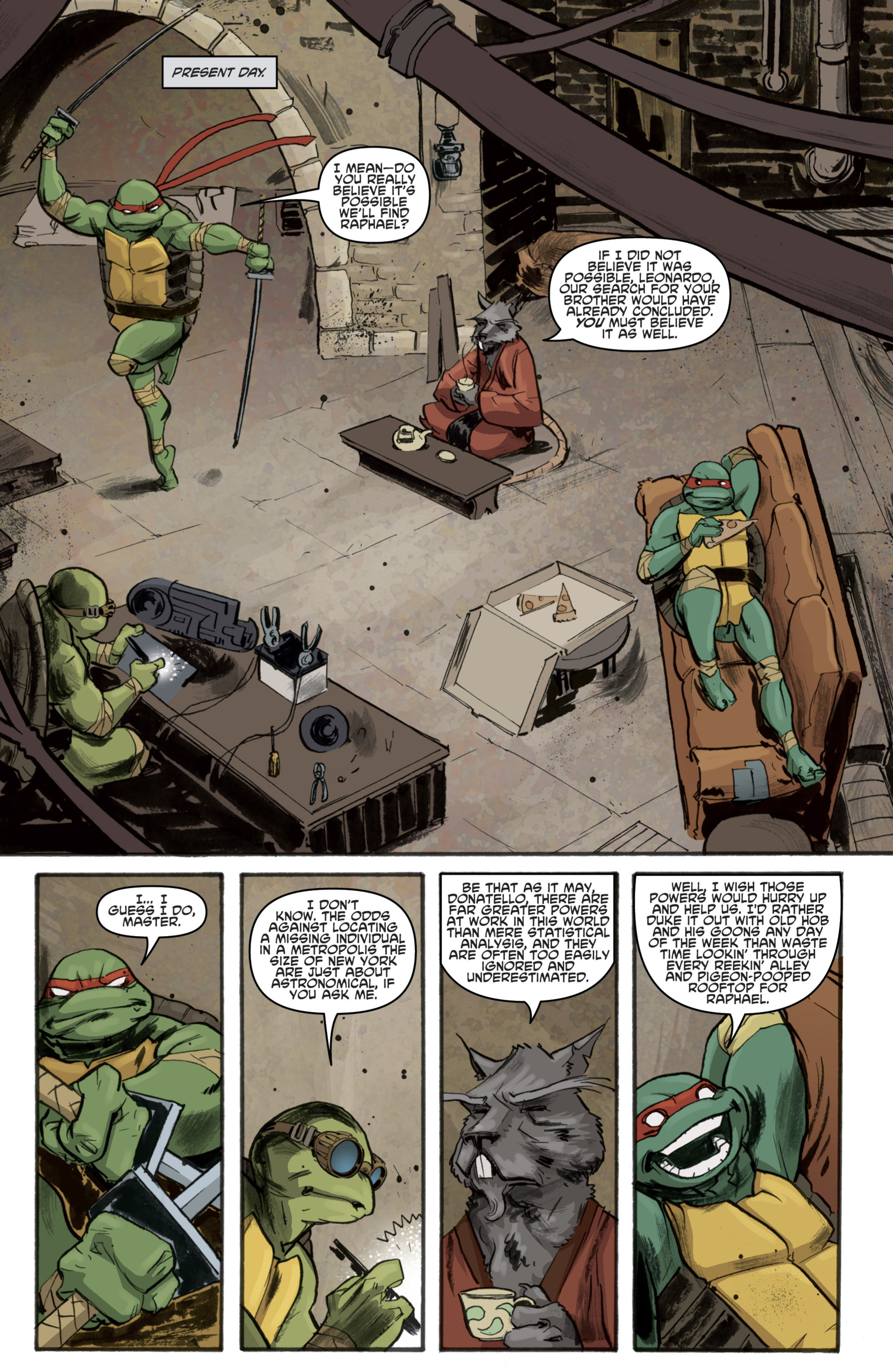 Read Teenage Mutant Ninja Turtles (2011) EN Manga Online
