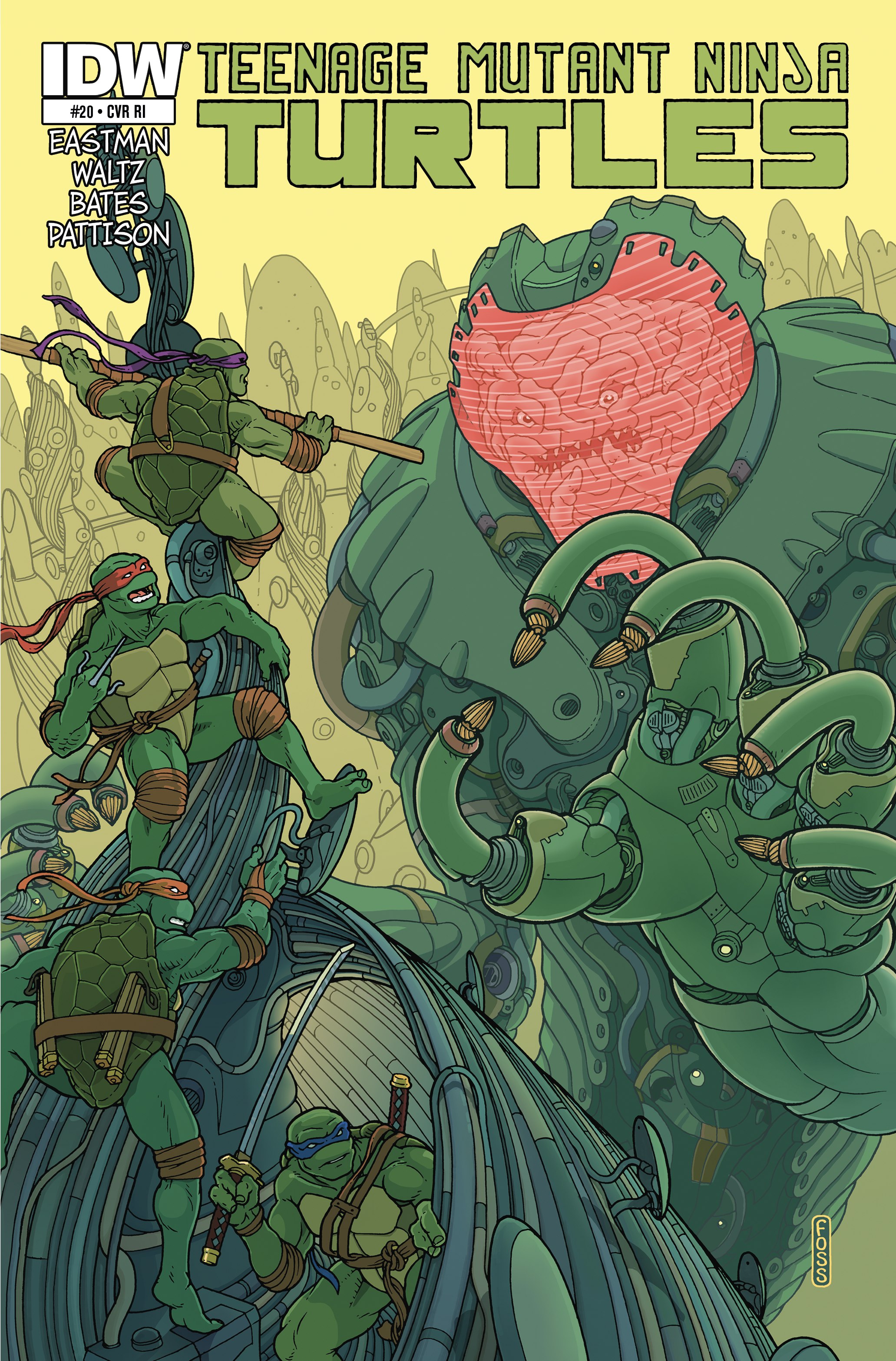 Read Teenage Mutant Ninja Turtles (2011) EN Manga Online