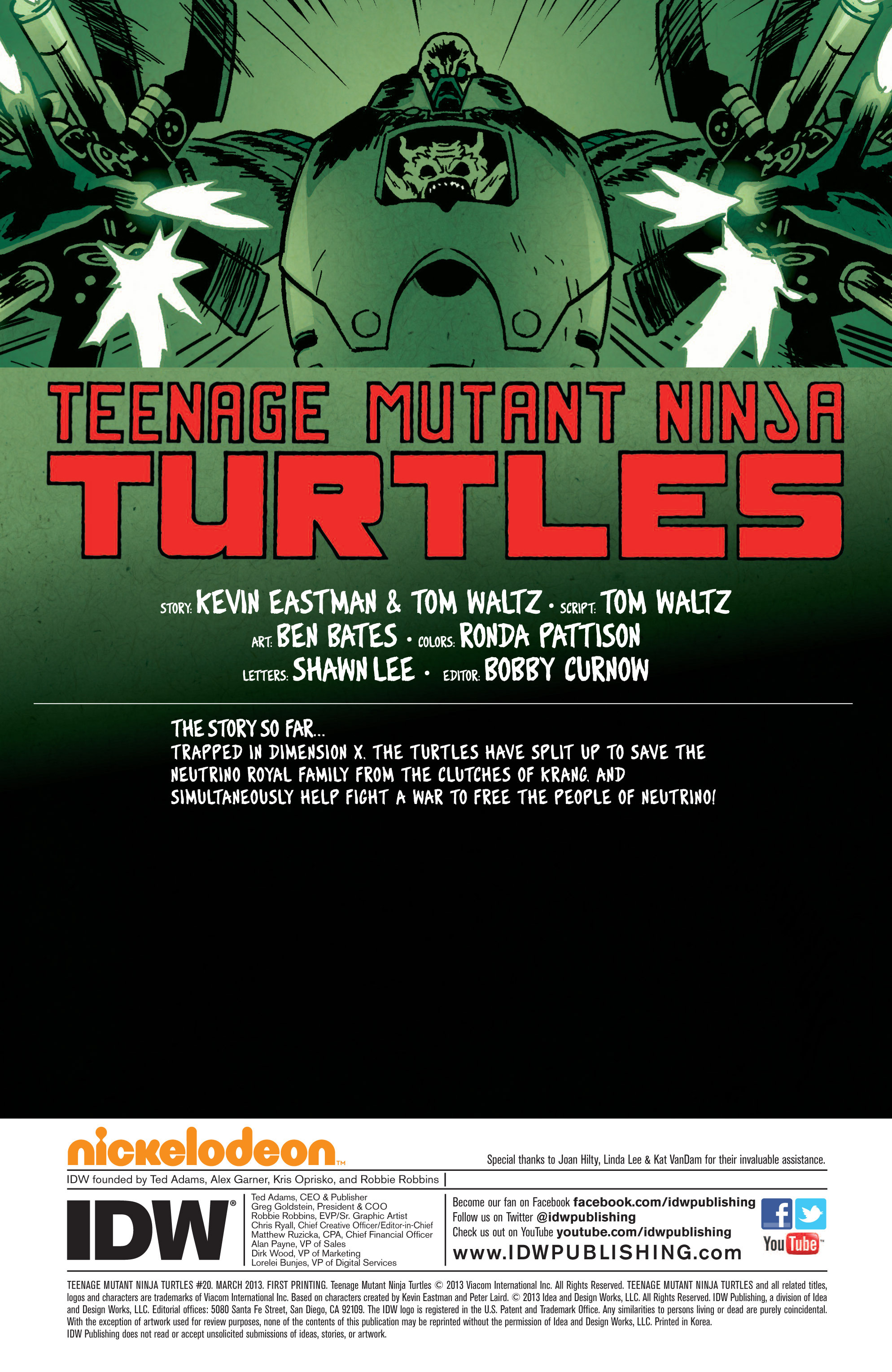 Read Teenage Mutant Ninja Turtles (2011) EN Manga Online