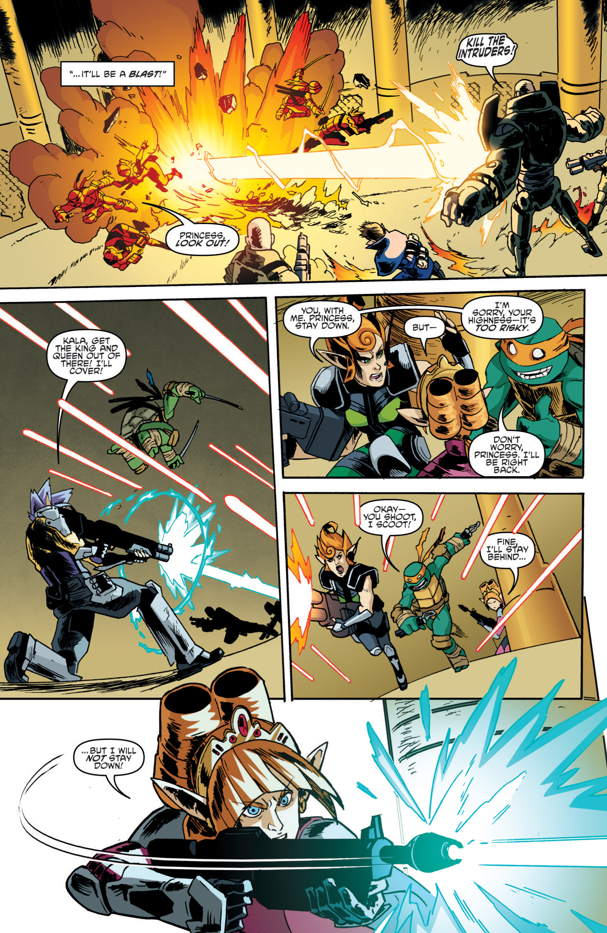 Read Teenage Mutant Ninja Turtles (2011) EN Manga Online