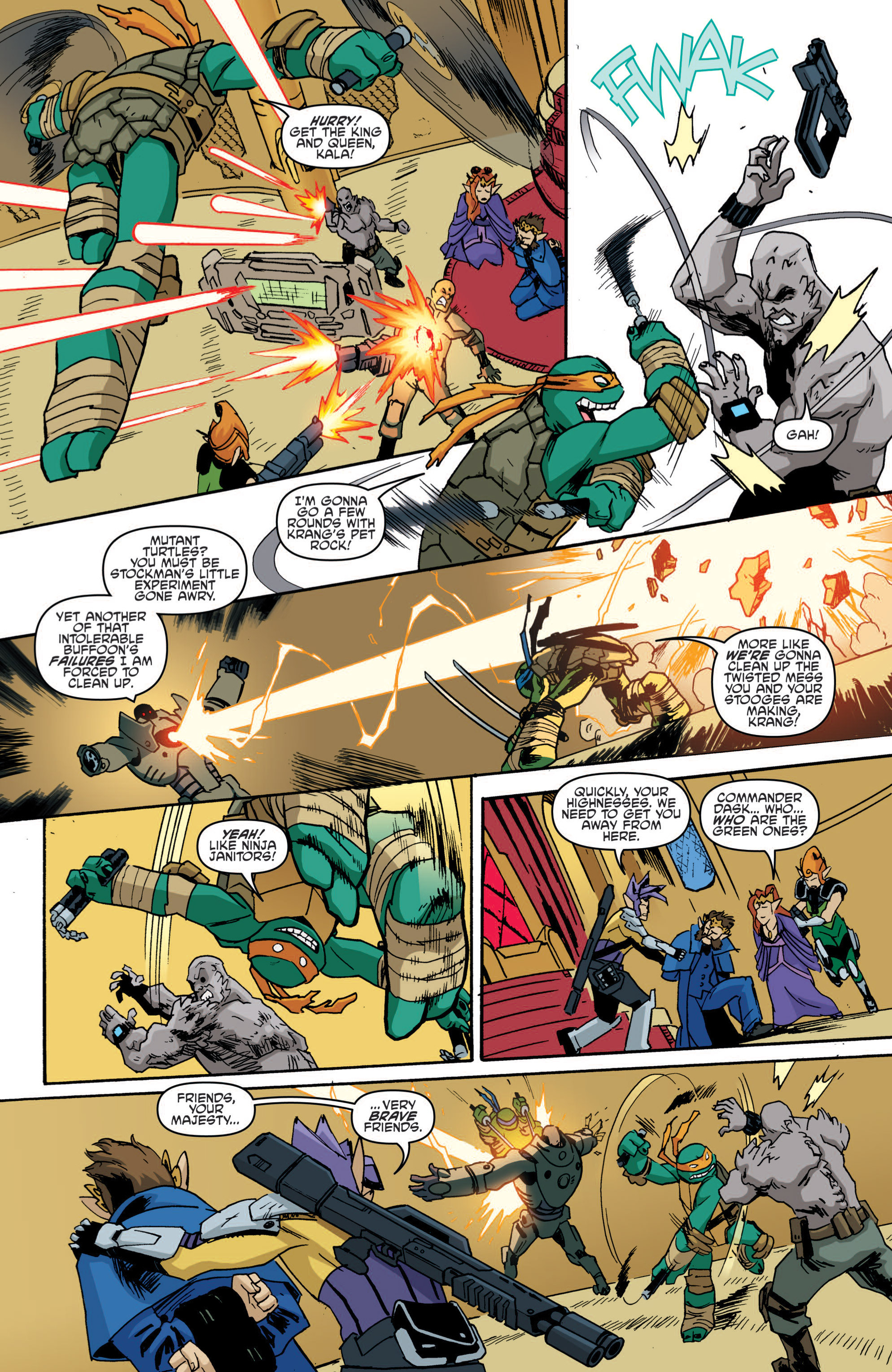 Read Teenage Mutant Ninja Turtles (2011) EN Manga Online