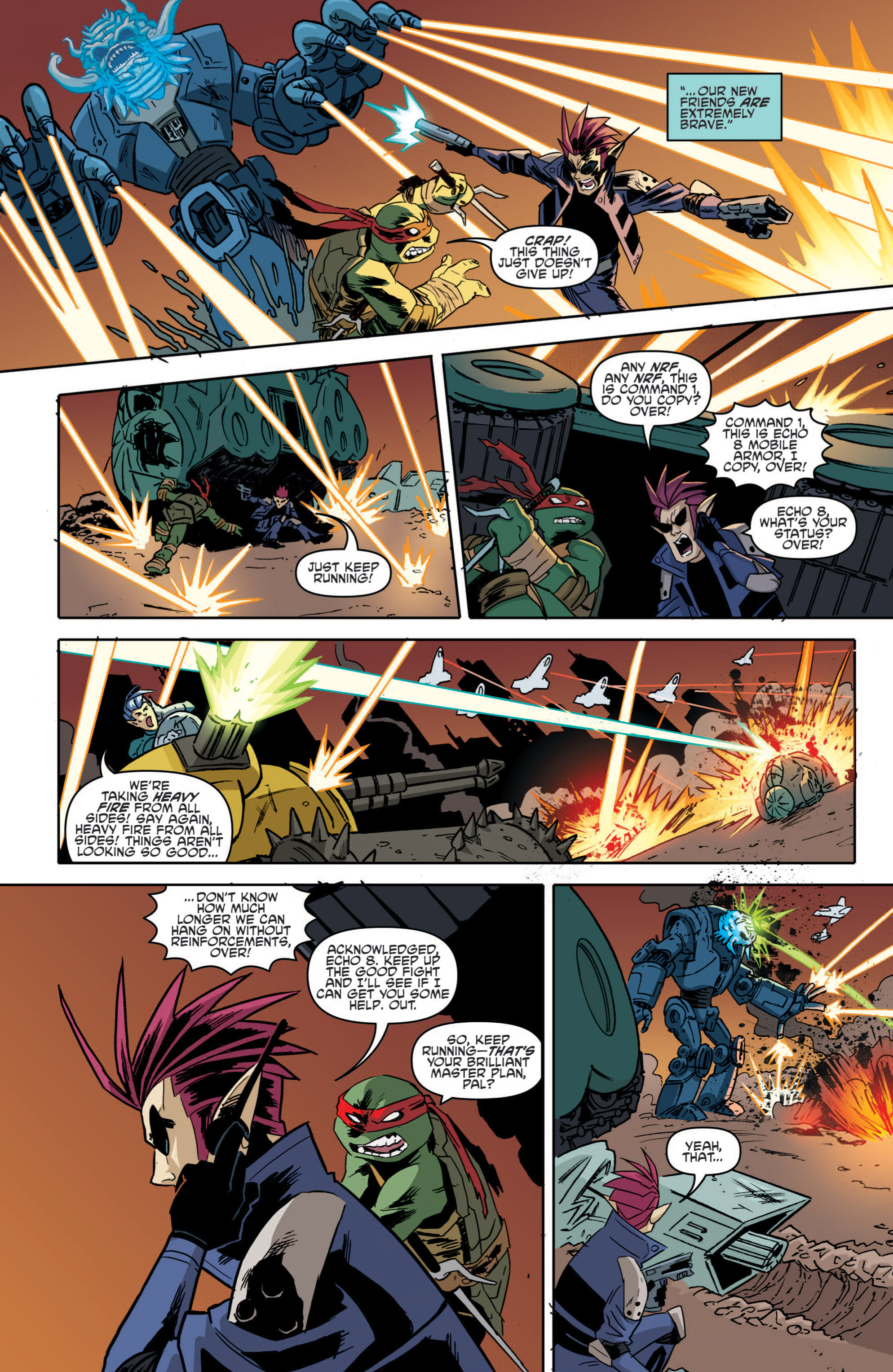 Read Teenage Mutant Ninja Turtles (2011) EN Manga Online