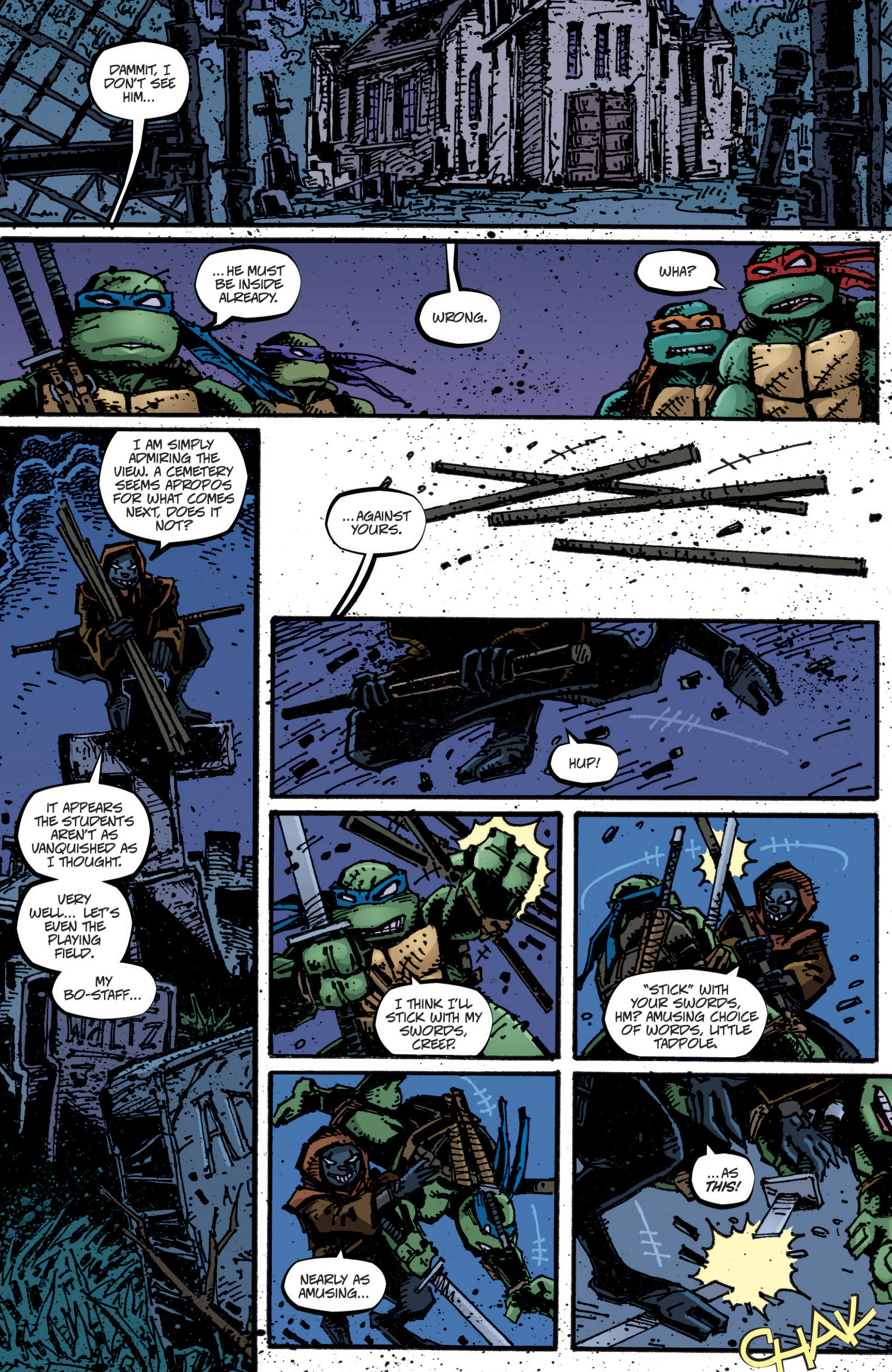 Read Teenage Mutant Ninja Turtles (2011) EN Manga Online