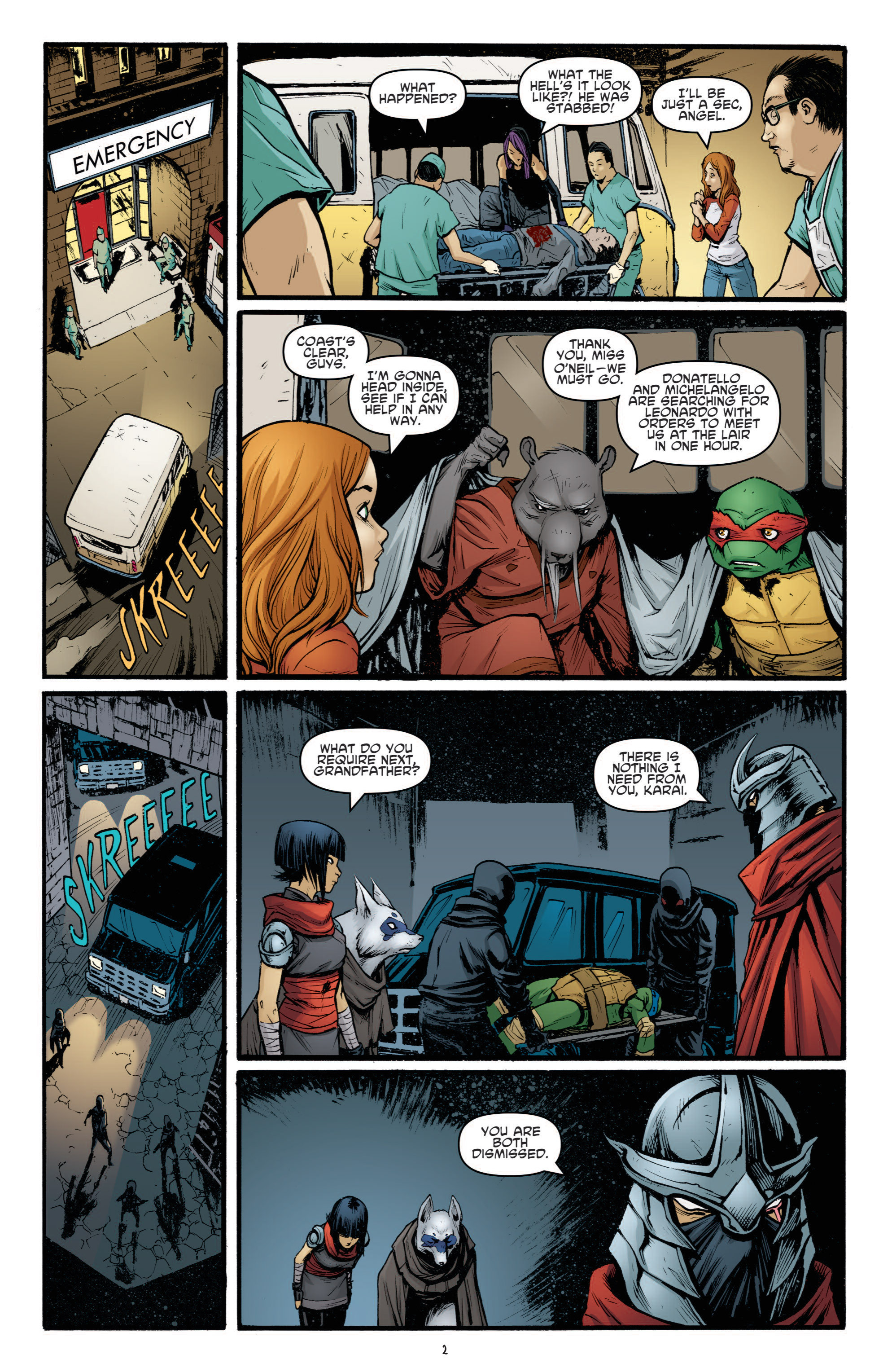 Read Teenage Mutant Ninja Turtles (2011) EN Manga Online