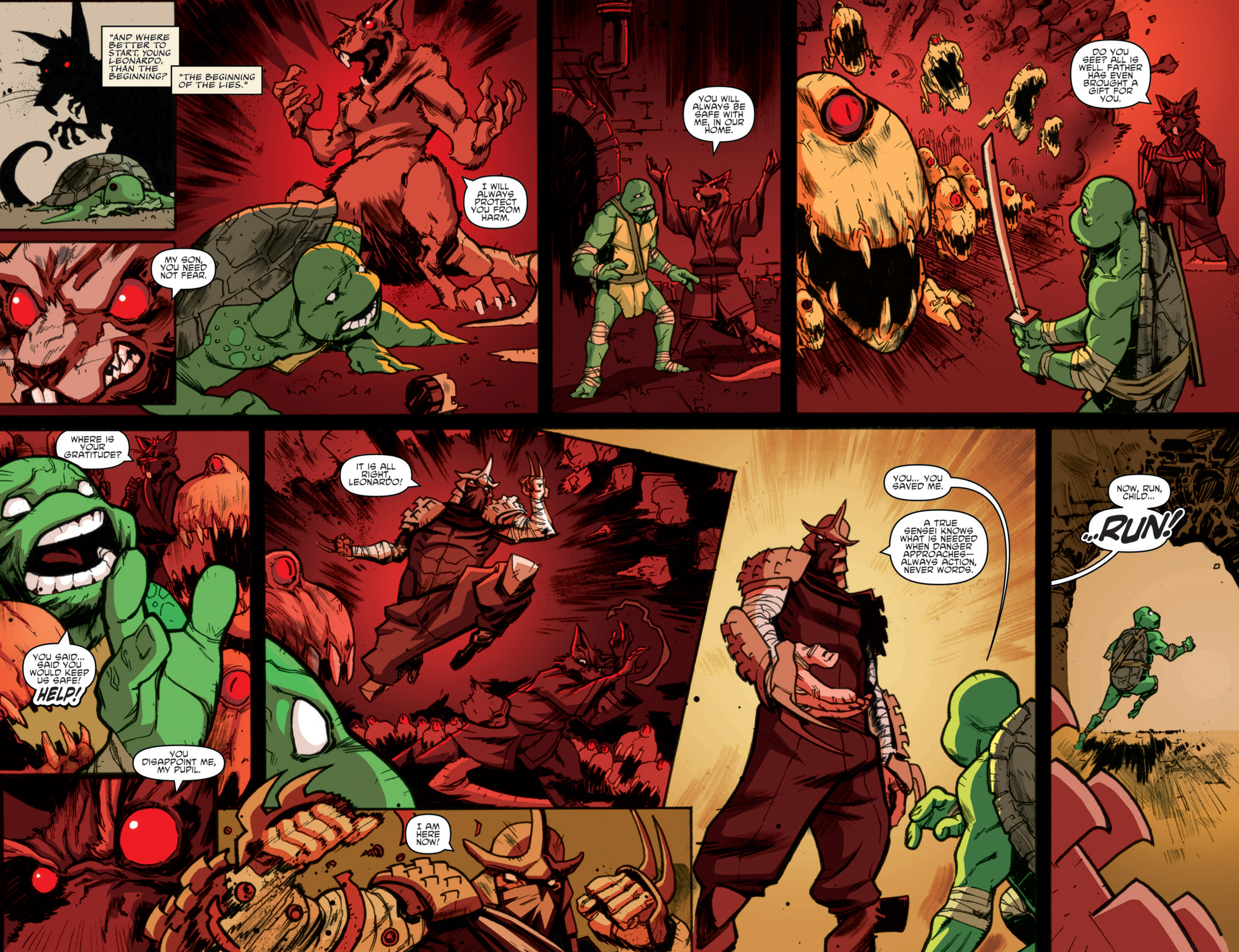 Read Teenage Mutant Ninja Turtles (2011) EN Manga Online