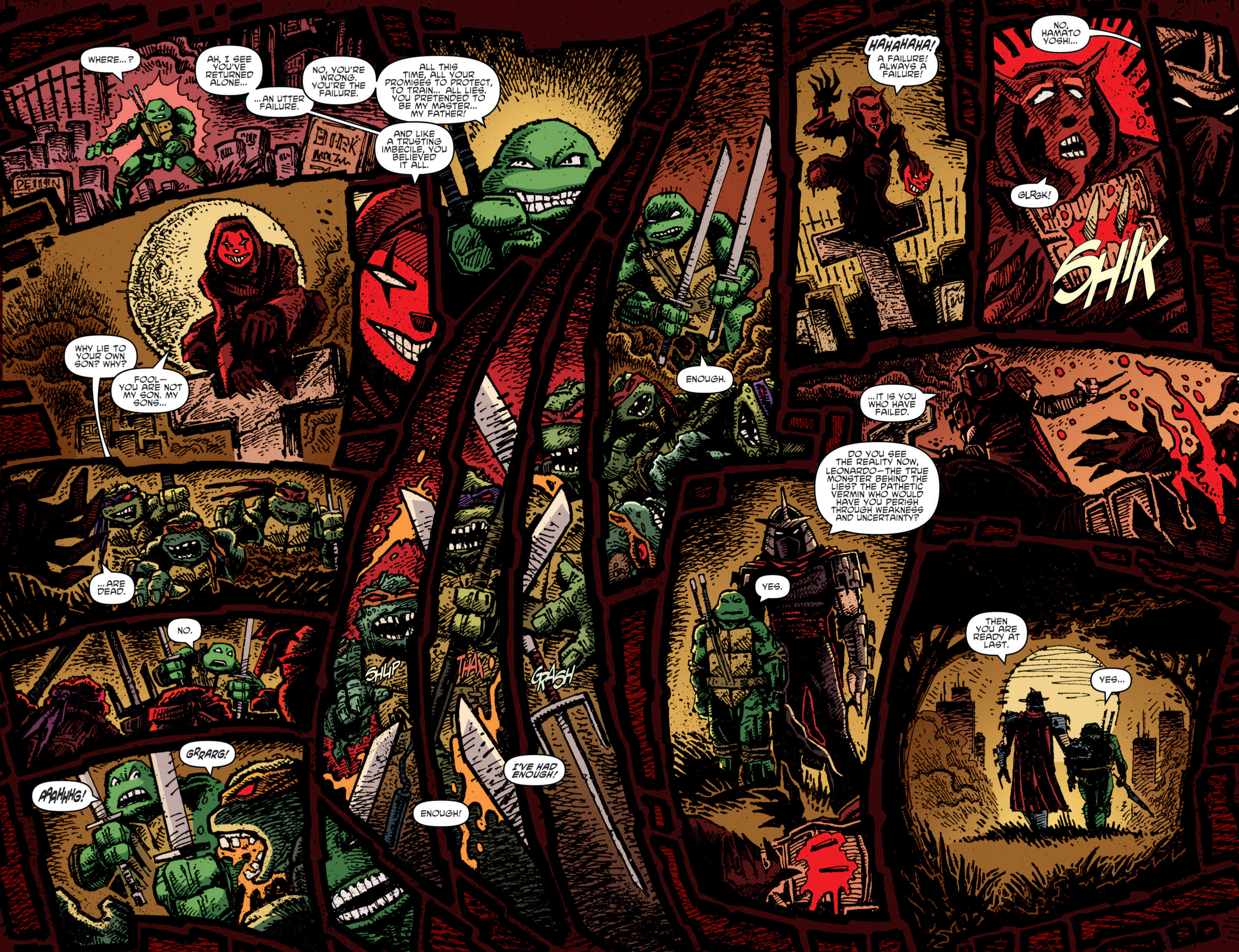 Read Teenage Mutant Ninja Turtles (2011) EN Manga Online