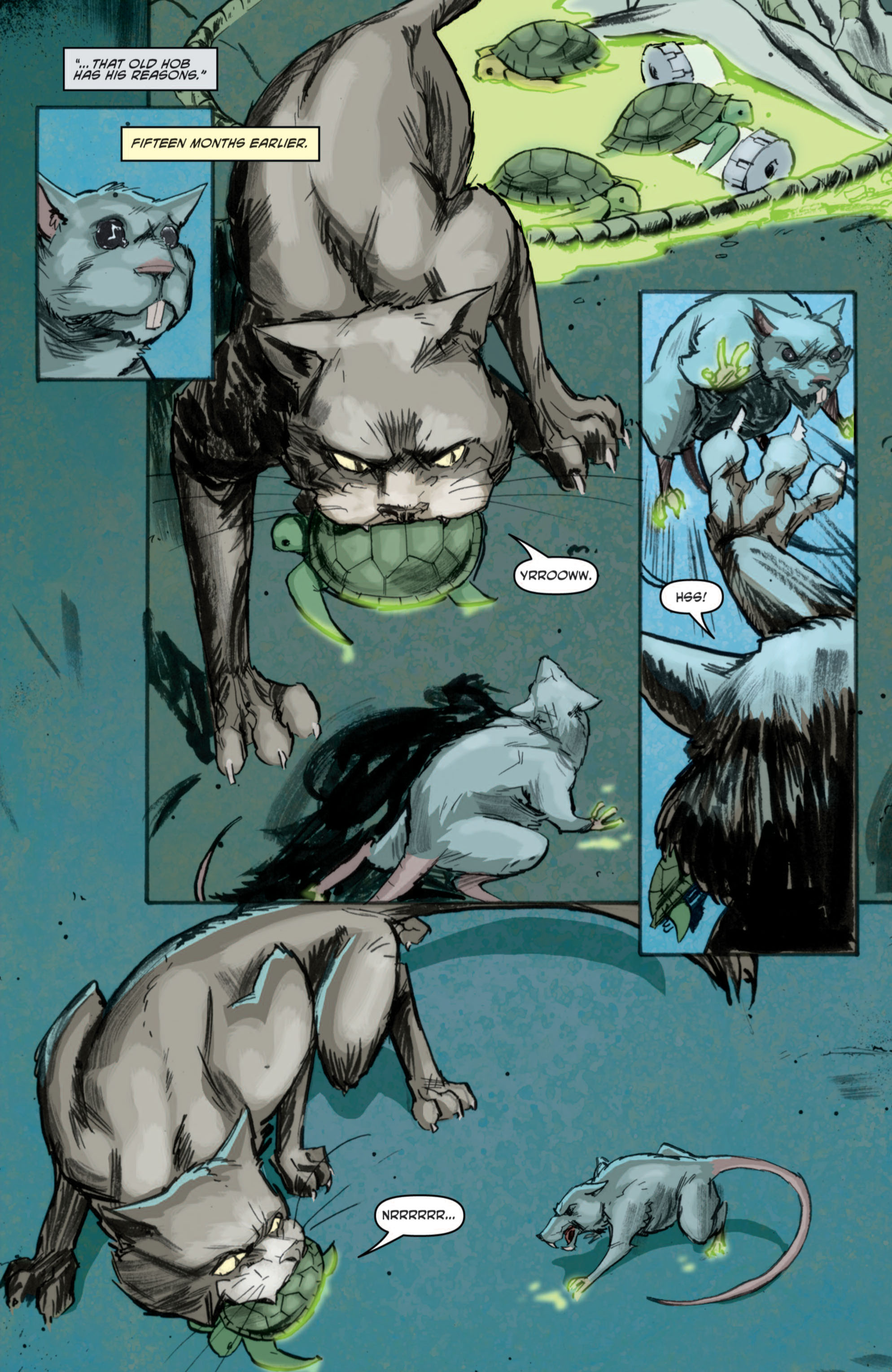 Read Teenage Mutant Ninja Turtles (2011) EN Manga Online