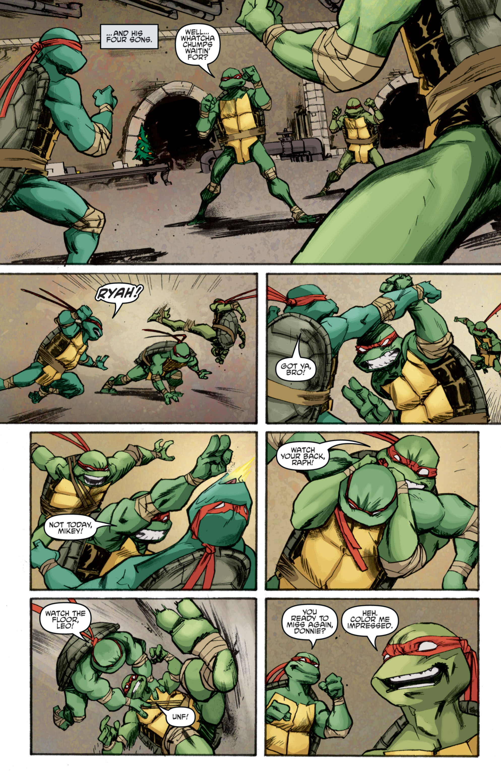 Read Teenage Mutant Ninja Turtles (2011) EN Manga Online
