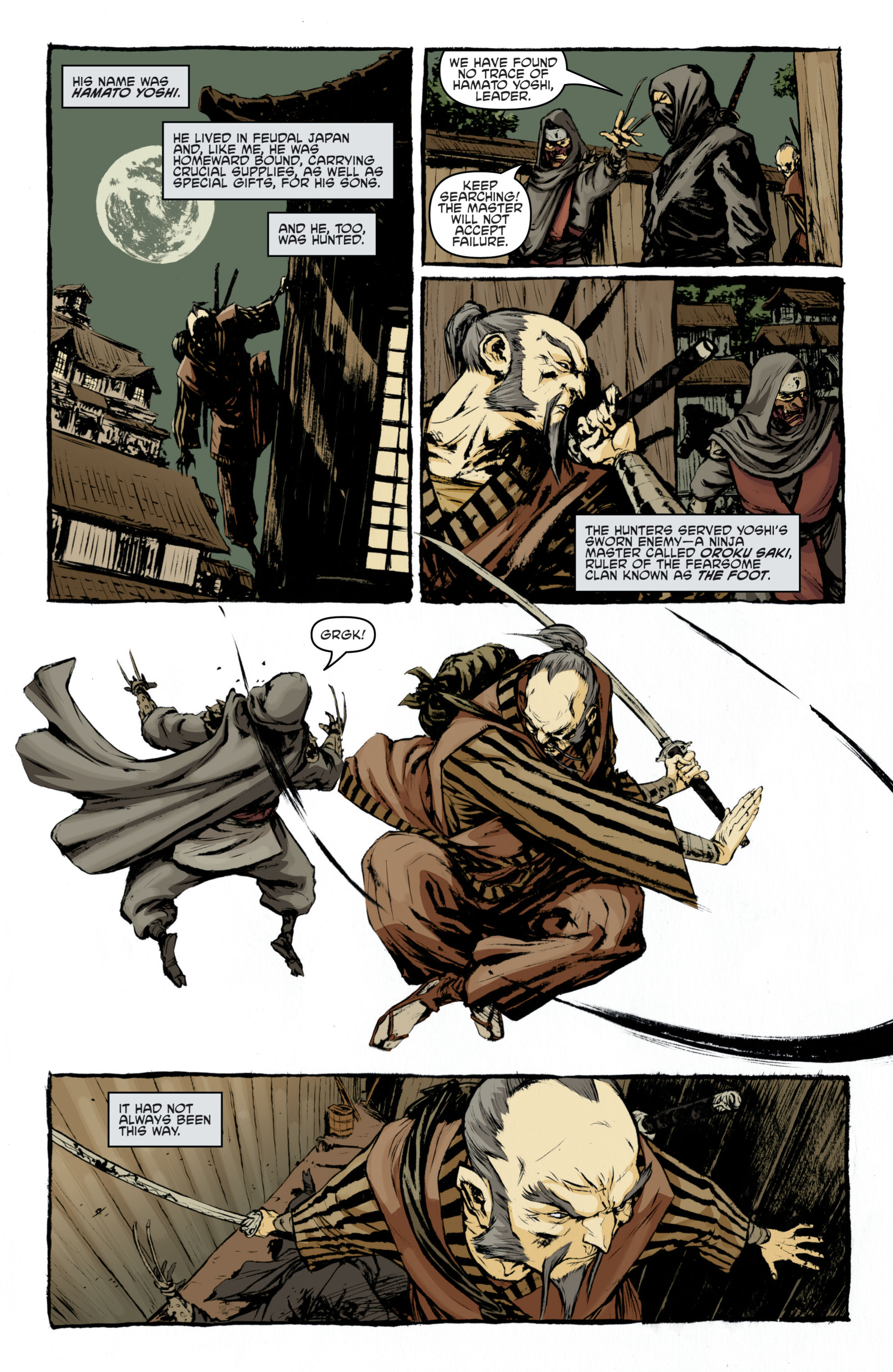 Read Teenage Mutant Ninja Turtles (2011) EN Manga Online