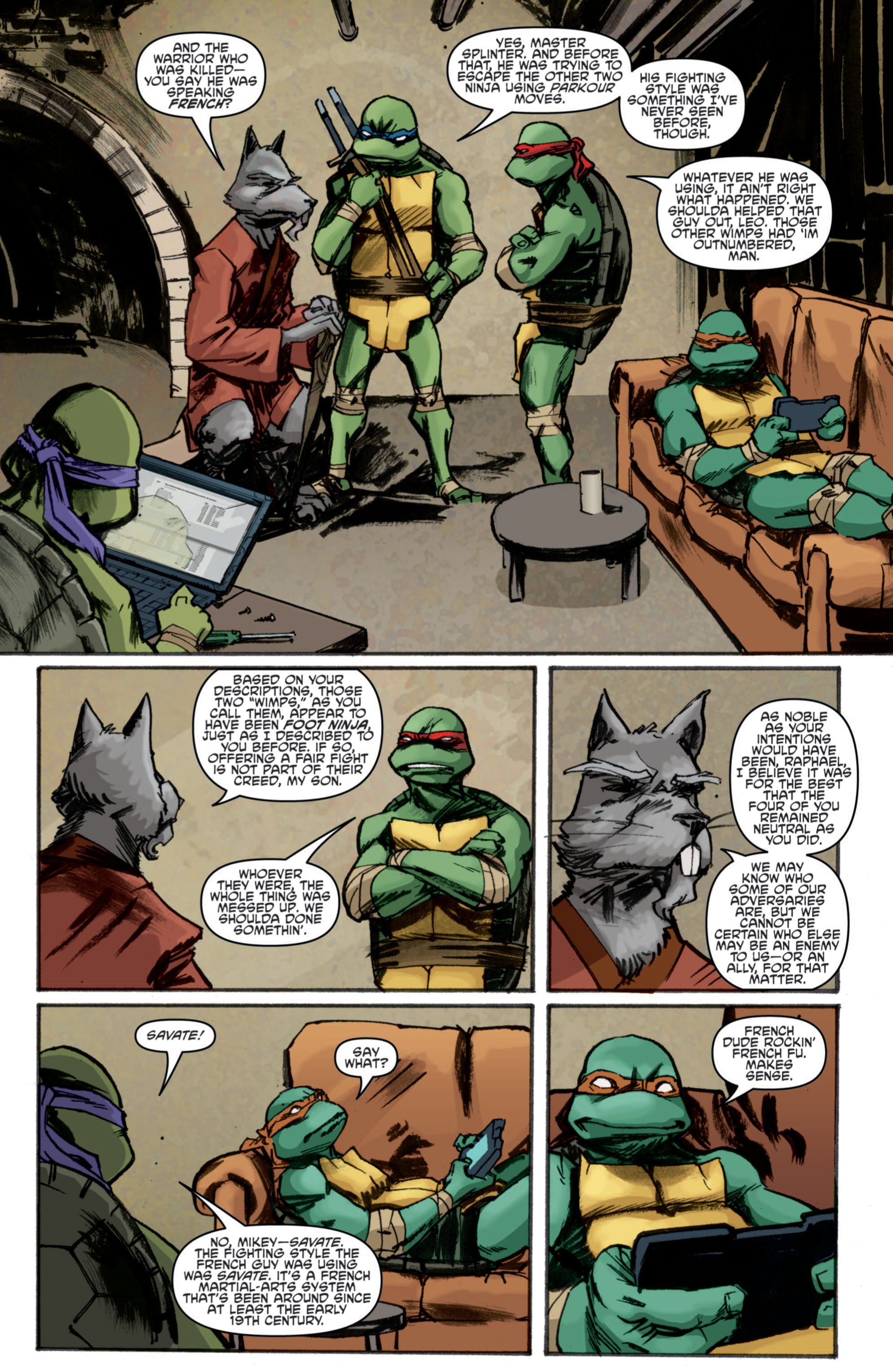 Read Teenage Mutant Ninja Turtles (2011) EN Manga Online