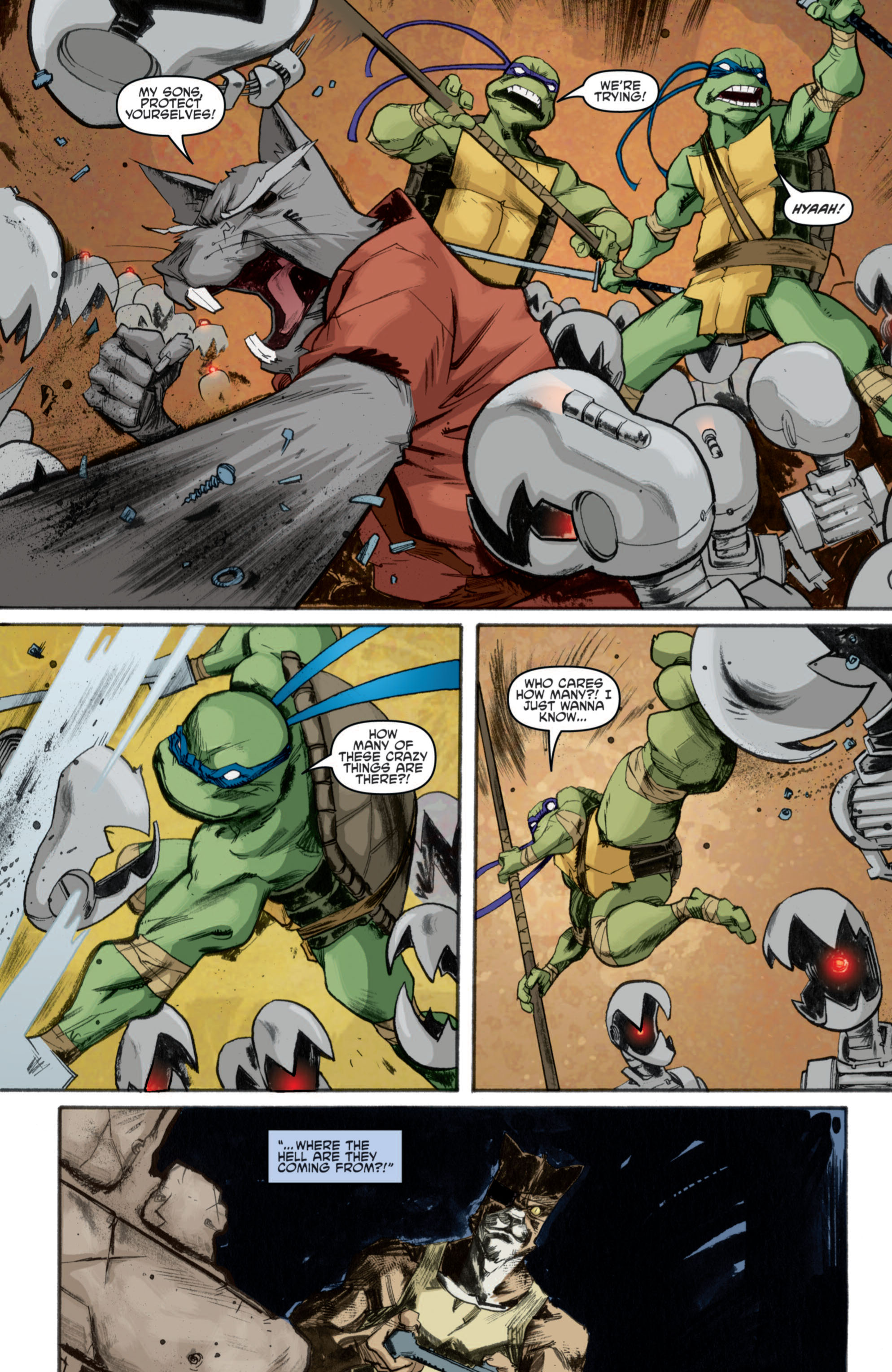 Read Teenage Mutant Ninja Turtles (2011) EN Manga Online