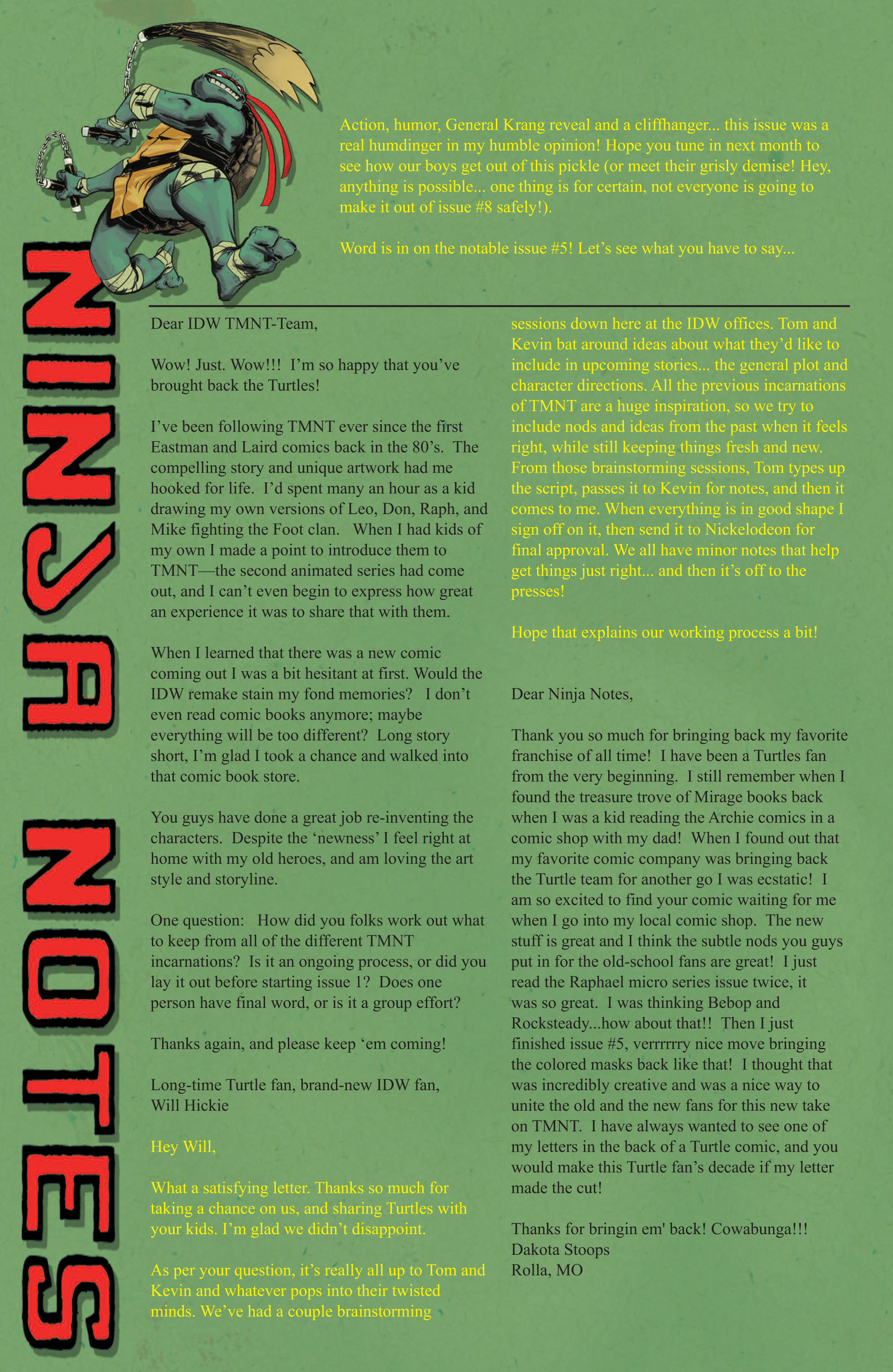 Read Teenage Mutant Ninja Turtles (2011) EN Manga Online