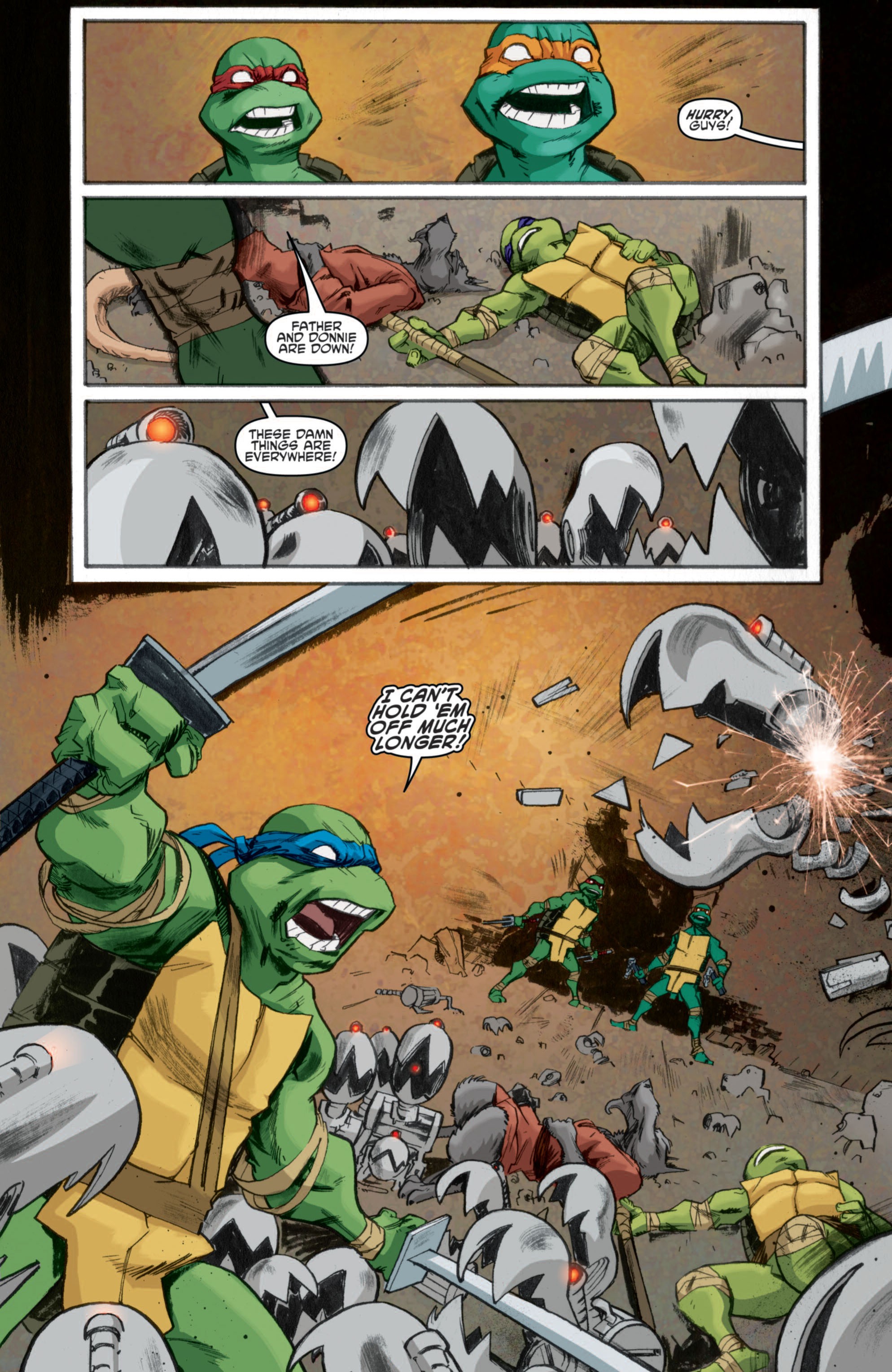 Read Teenage Mutant Ninja Turtles (2011) EN Manga Online