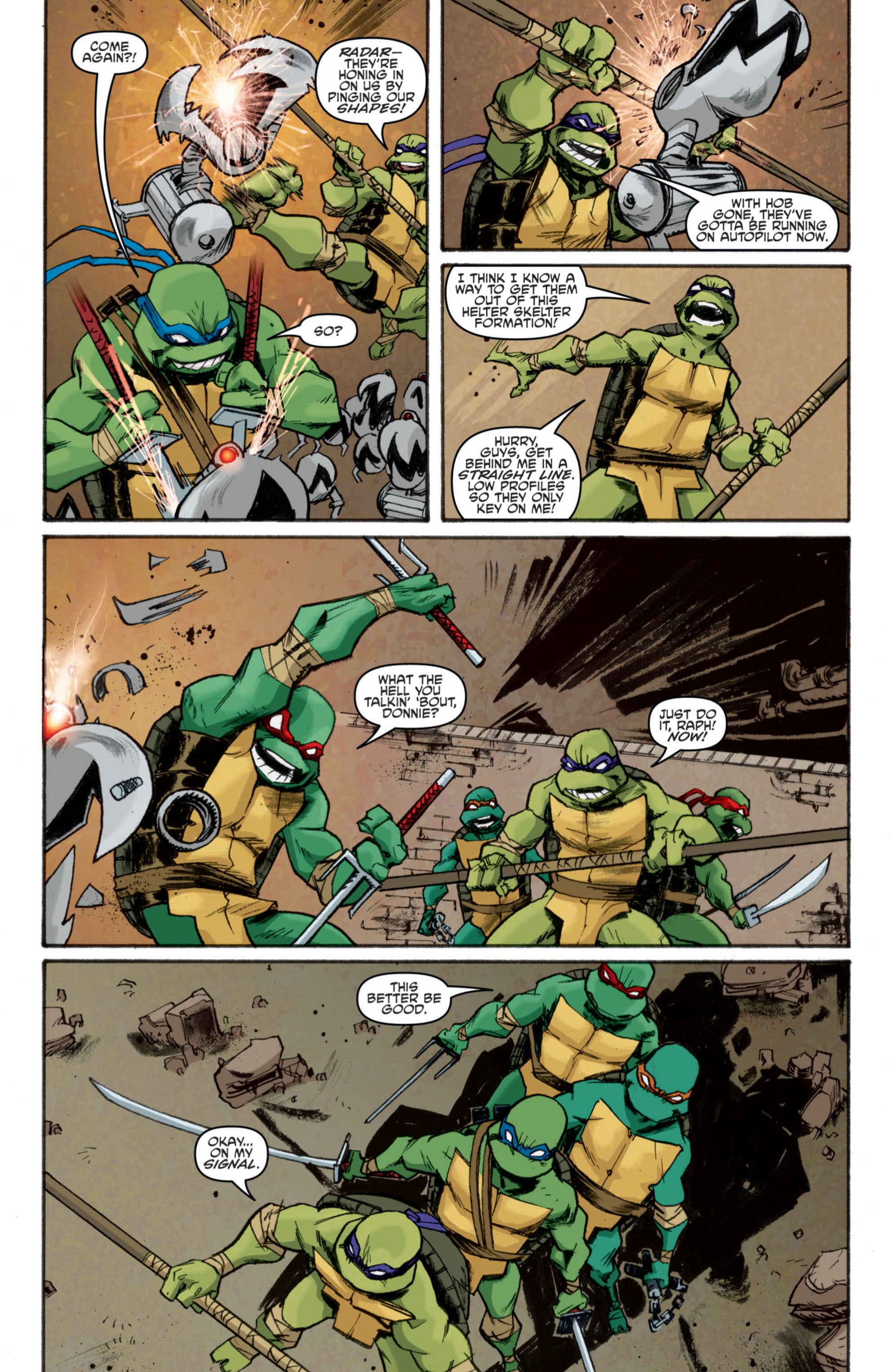 Read Teenage Mutant Ninja Turtles (2011) EN Manga Online