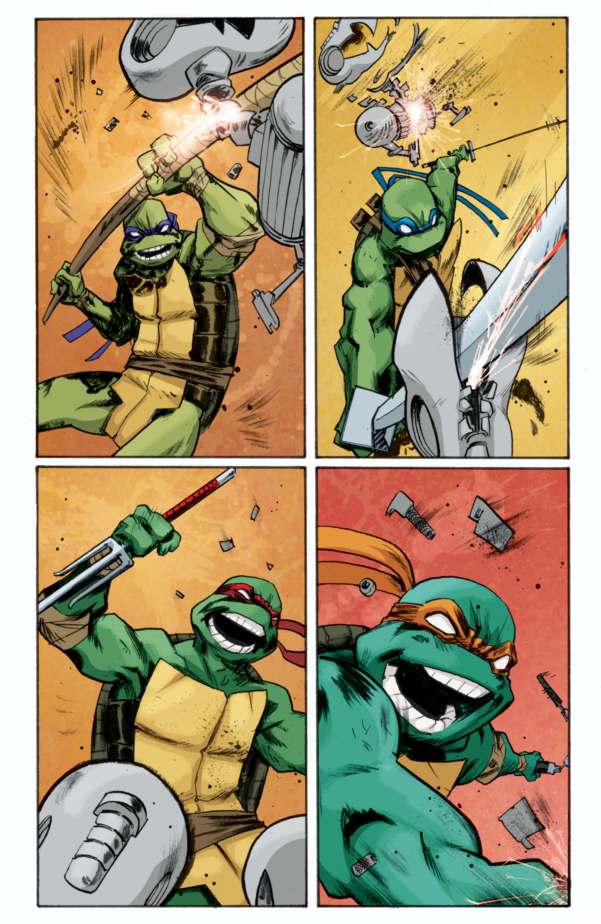 Read Teenage Mutant Ninja Turtles (2011) EN Manga Online