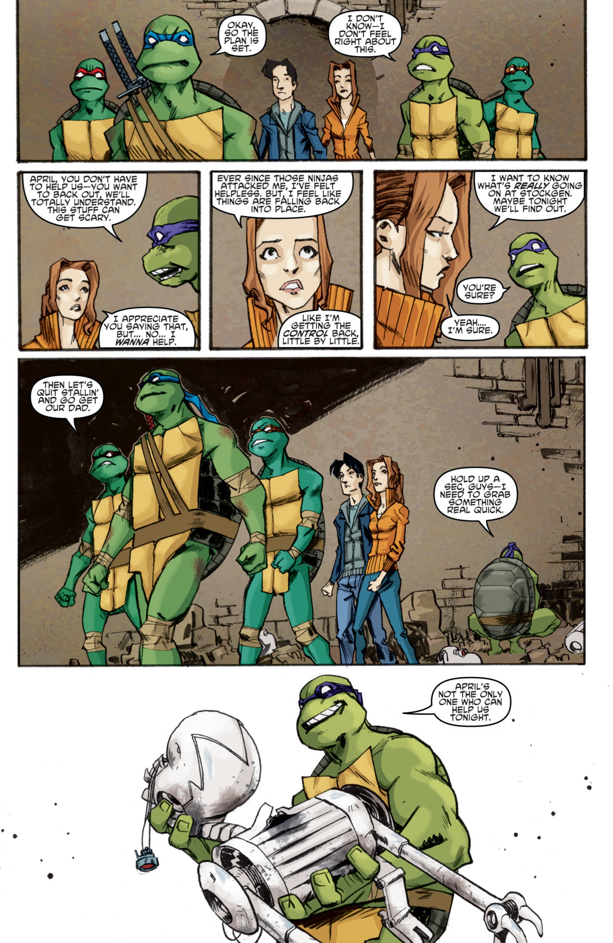 Read Teenage Mutant Ninja Turtles (2011) EN Manga Online