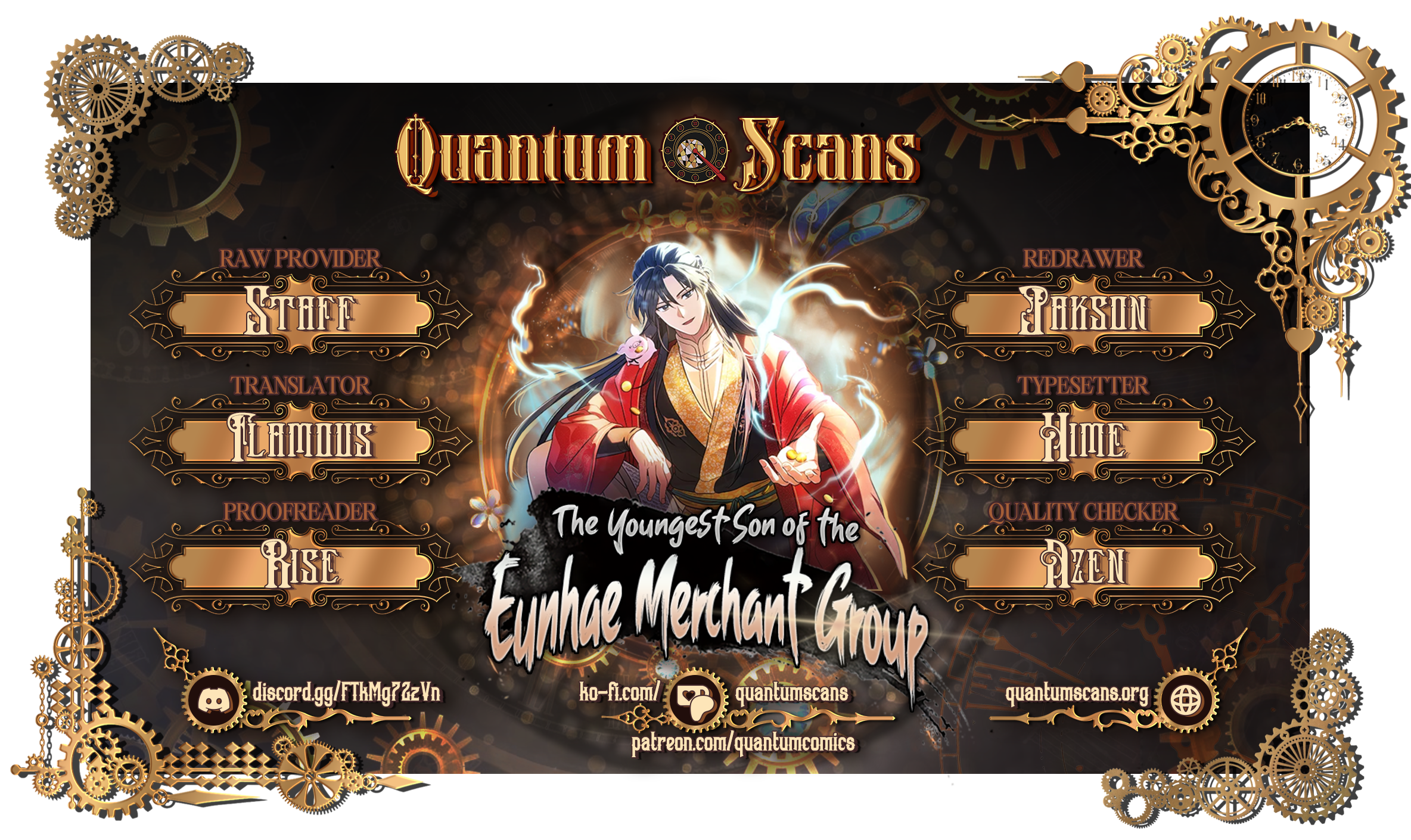 Read The Youngest Son of the Eunhae Merchant Group EN Manga Online