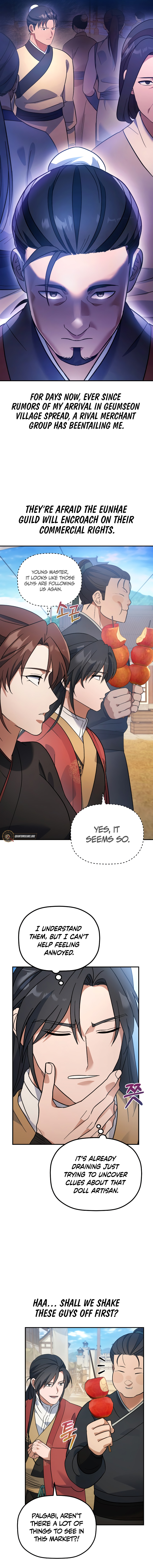 Read The Youngest Son of the Eunhae Merchant Group EN Manga Online
