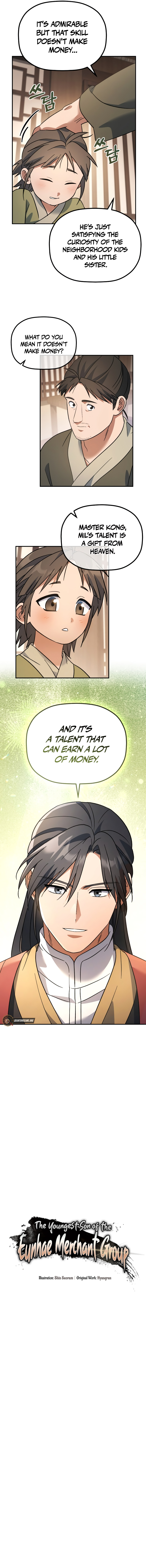 Read The Youngest Son of the Eunhae Merchant Group EN Manga Online