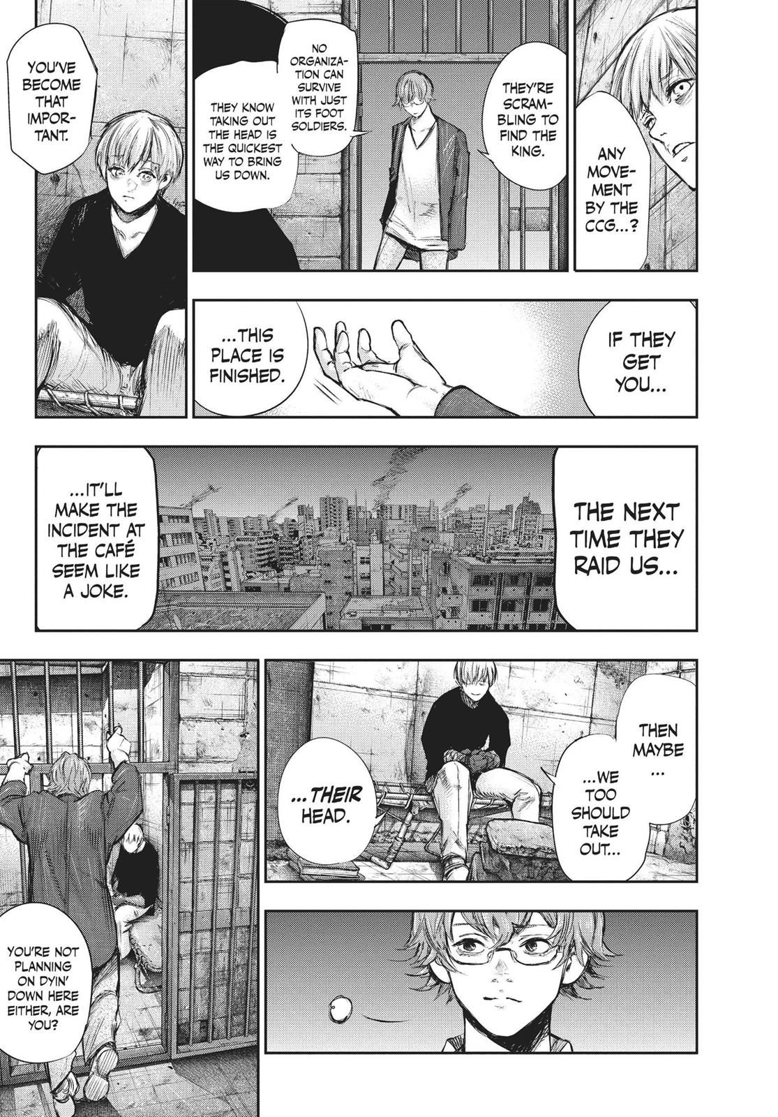 Read Tokyo Ghoul re EN Manga Online