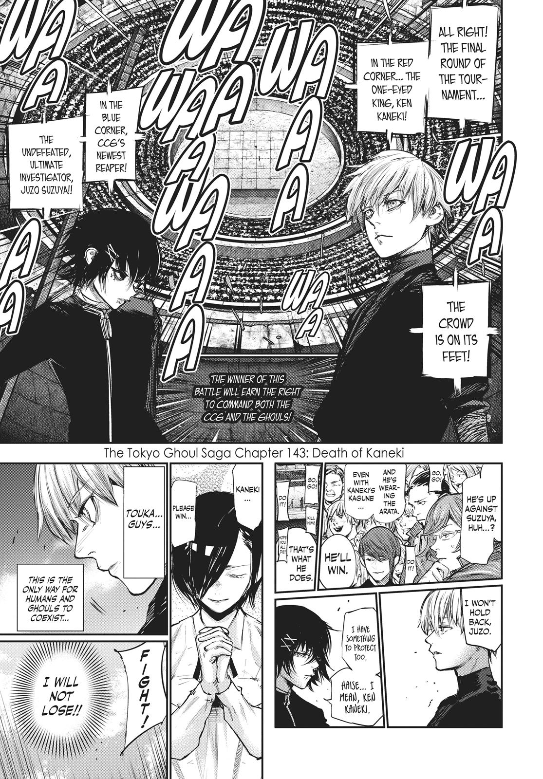 Read Tokyo Ghoul re EN Manga Online