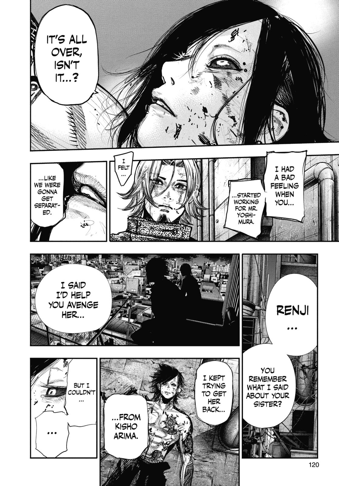 Read Tokyo Ghoul re EN Manga Online