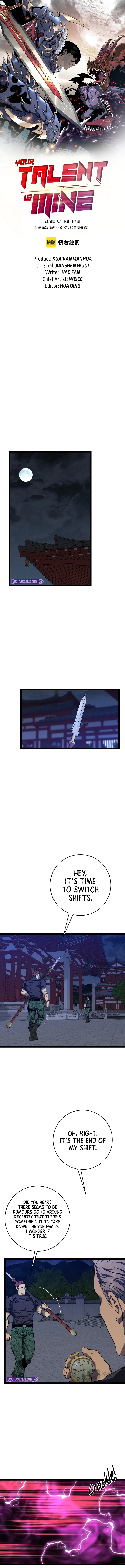 Read Your Talent is Mine EN Manga Online